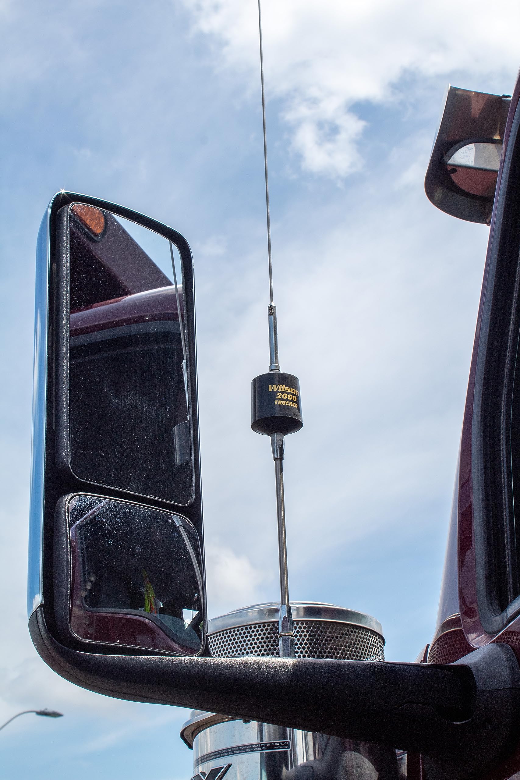 T2000 Series Wilson 305-492 Black Mobile CB Trucker Antenna with 5" Shaft
