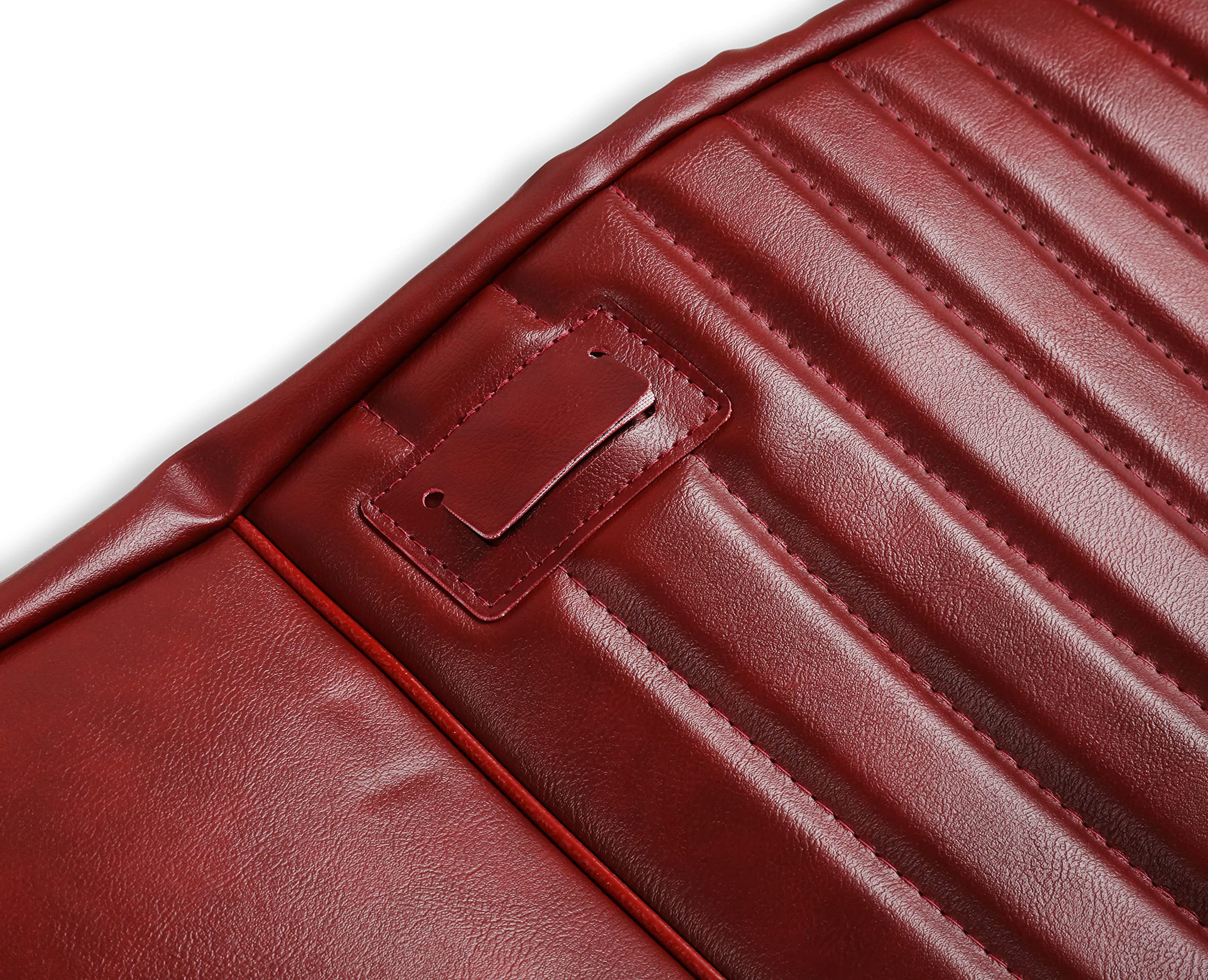 05-316 Brothers Trucks Seat Upholstery Kit - Deluxe Pleat Vinyl - Maroon