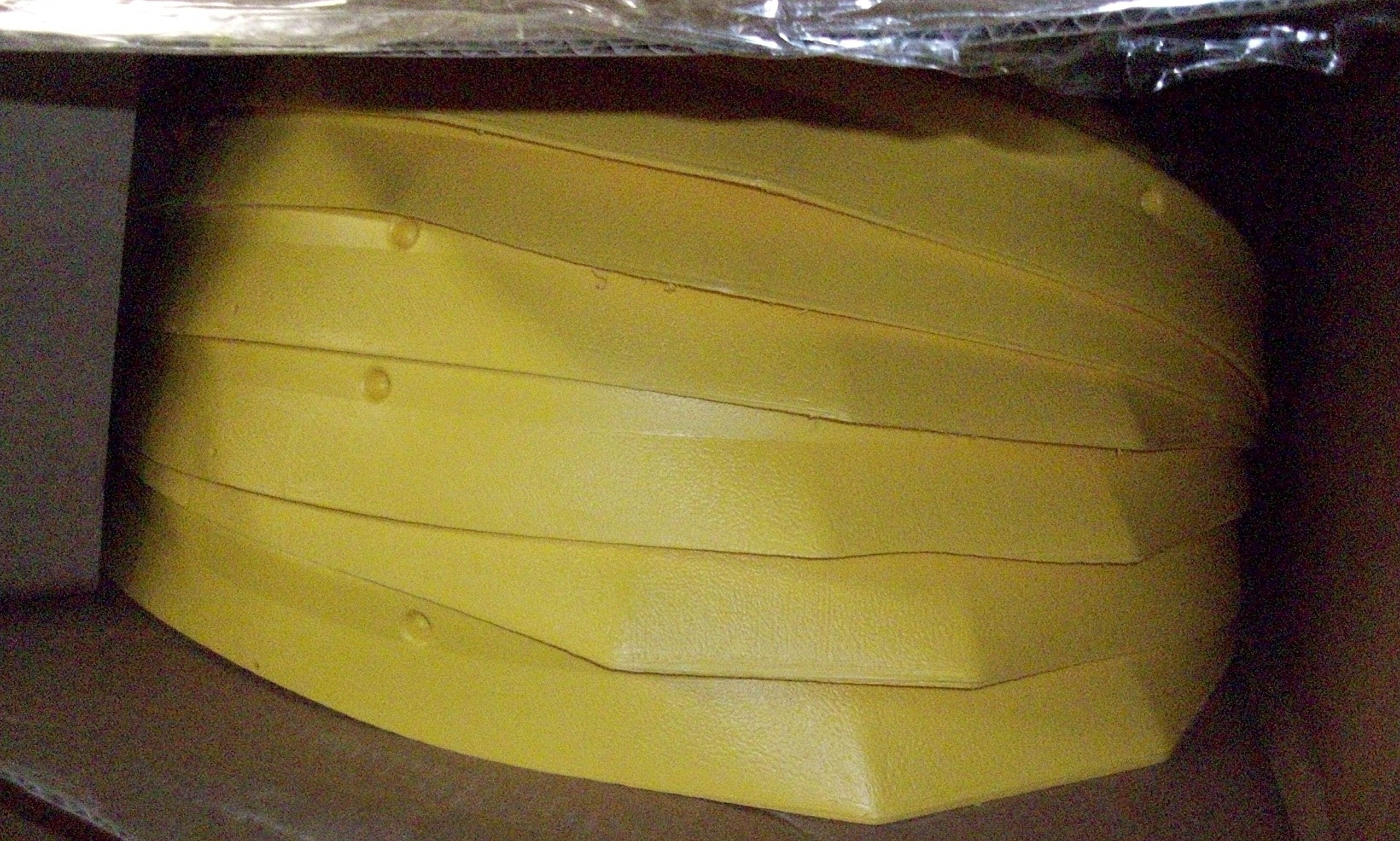 Eagle Polyethylene Drum Cover 1666, Closed Head, 23" Diameter x 5" Height (Case of 6)