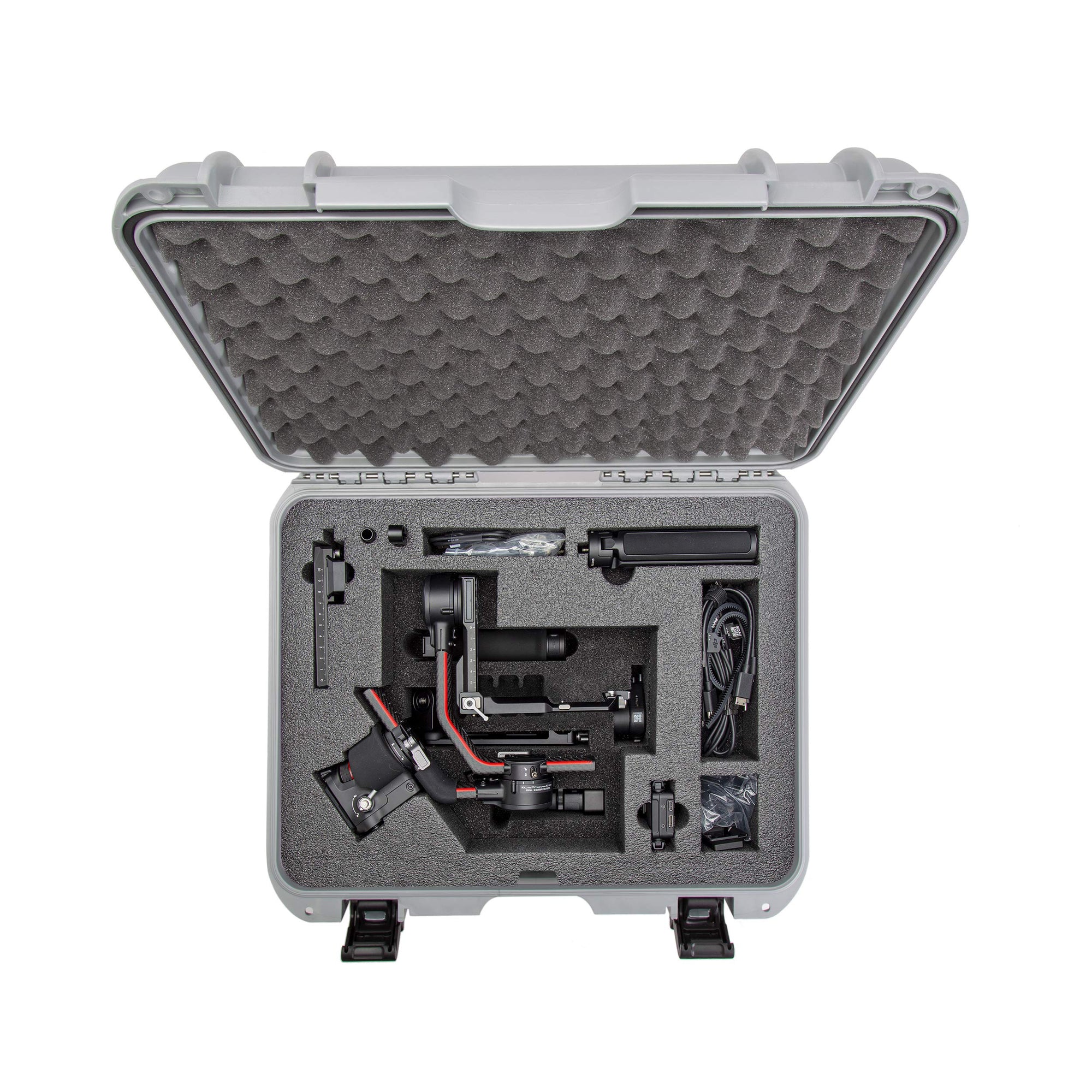 Nanuk Hard Case Waterproof with Foam Insert for DJI Ronin RS 2 and Pro Combo Version - Silver (930-RONS25)
