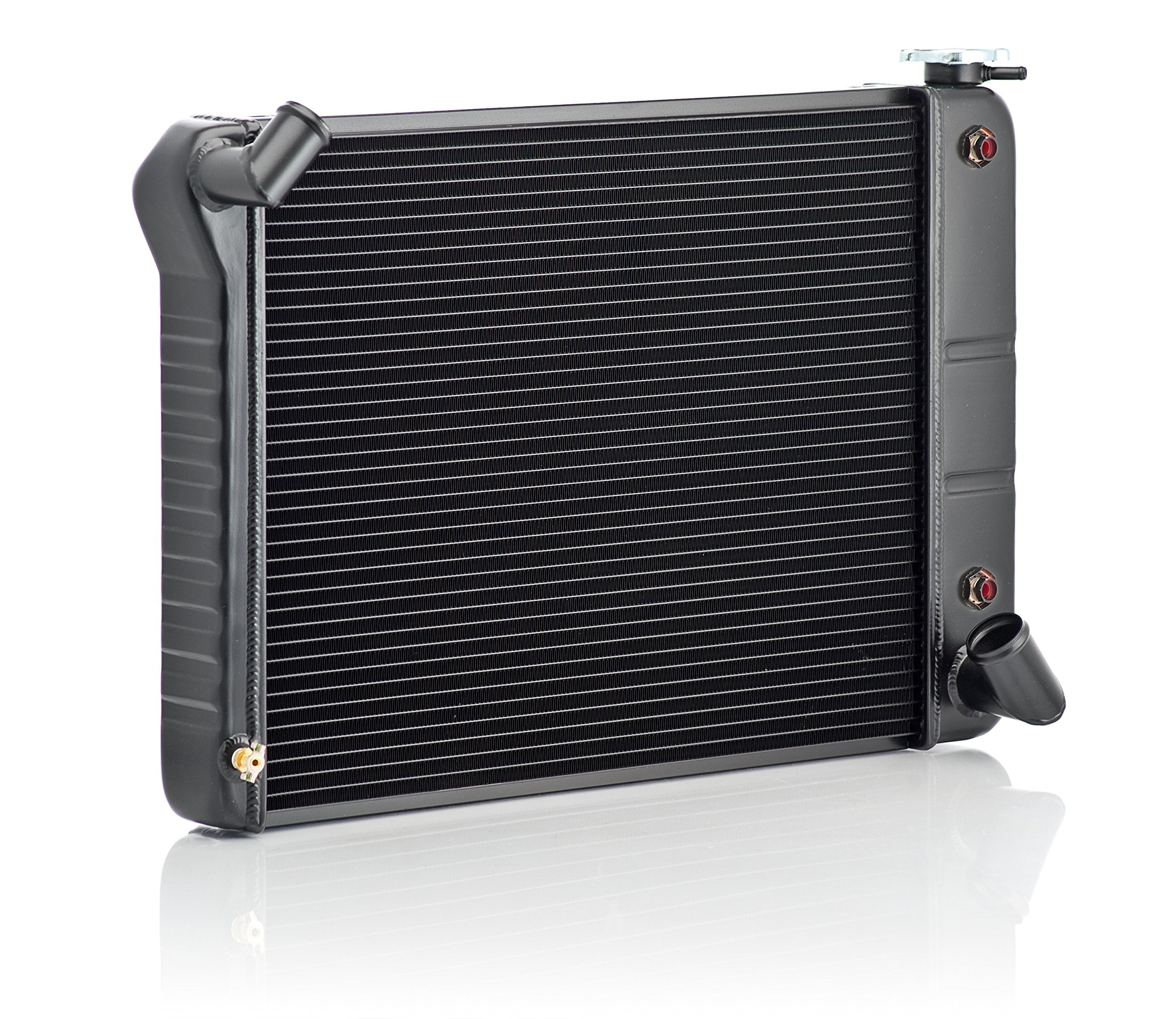 Be Cool 17022 Restoration OE Black Finish Radiator
