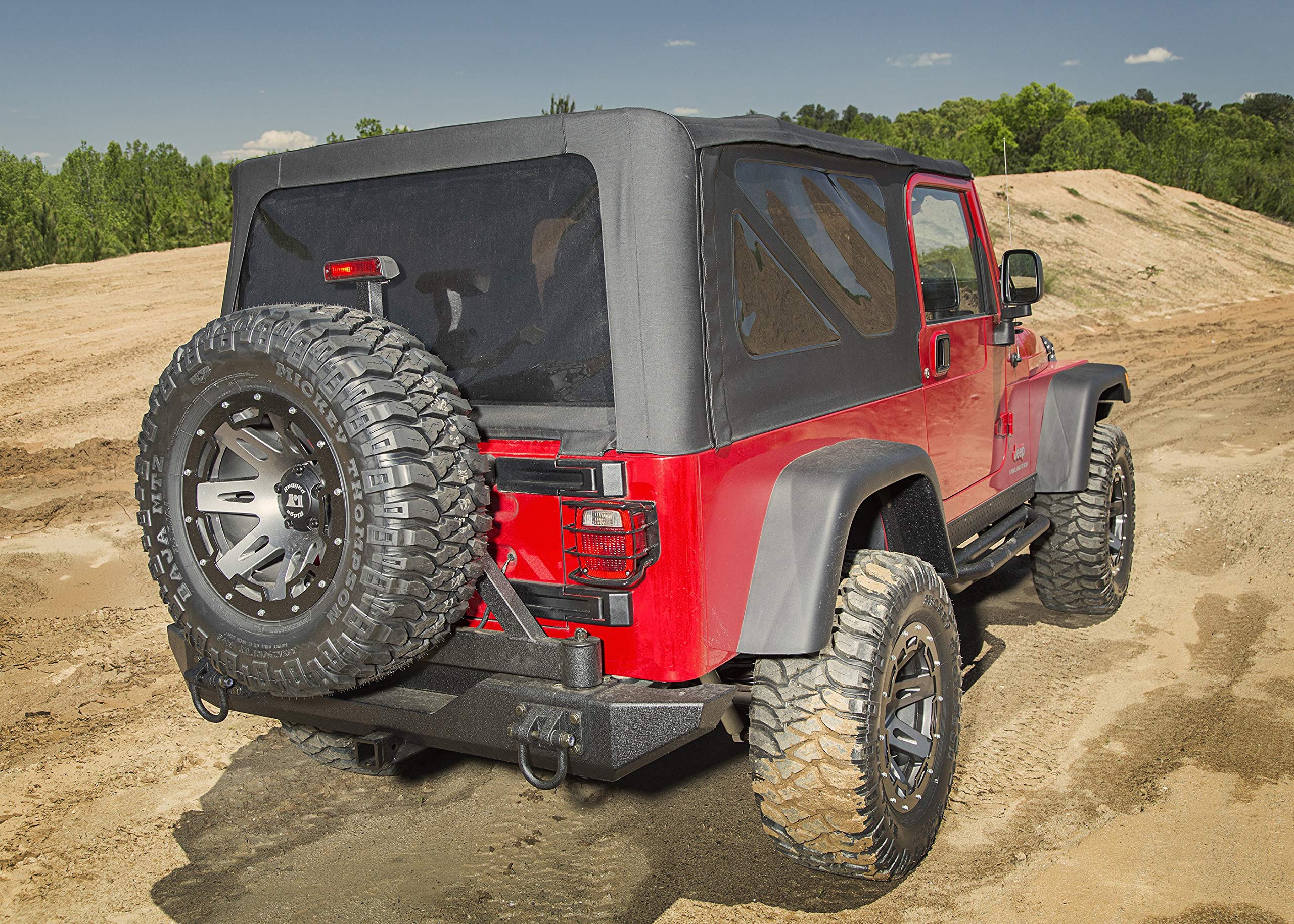 Montana Soft Top, Black Diamond | Rugged Ridge | 13761.35 | Fits 1997-2006 Jeep Wrangler Unlimited LJ
