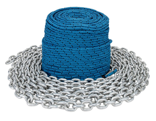 300/20 Anchor Rode Trac Outdoors - 300 ft Rope with 20 ft Chain - Designed for Use with Trac Brand Electric Winches - Features a 2,900 lb. Break Strength (69084)