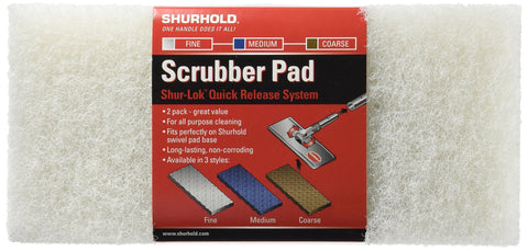 Shurhold Fine Scrubber Pad - Shur-LOK (2-Pack)