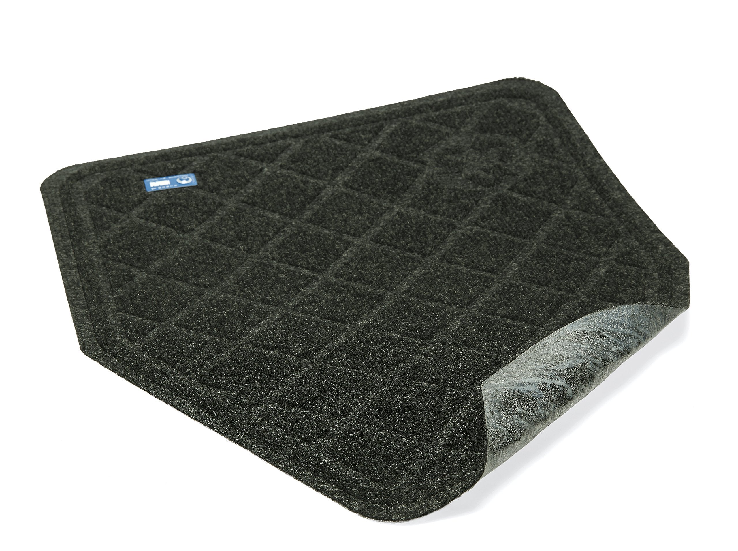 M+A Matting Urinal Mat, CleanShield | Non-Slip, 30-Day, Disposable by M+A Matting (Charcoal, Case of 6)