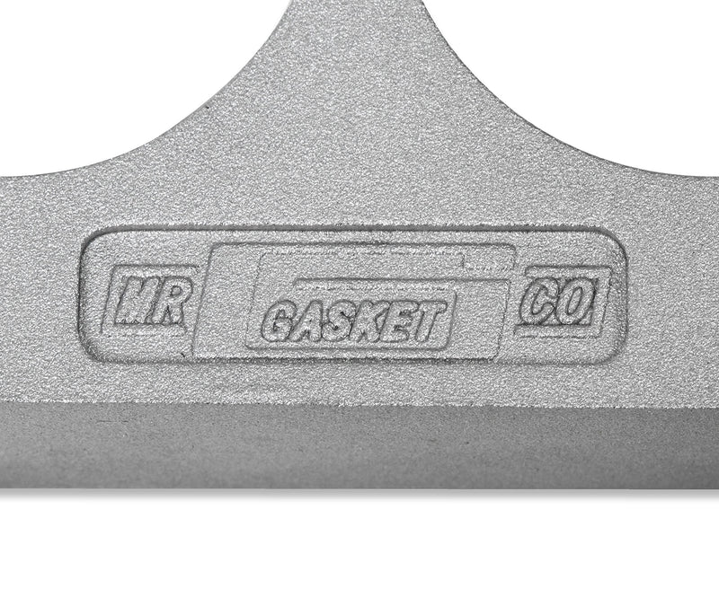 Carburetor-4 Hole Mr. Gasket 6006 Spacer, 1 in, Silver