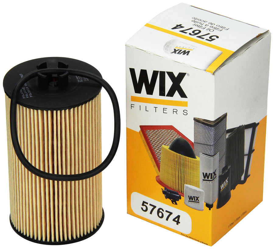 57674 WIX Filters Cartridge Lube Metal Free, Pack of 1