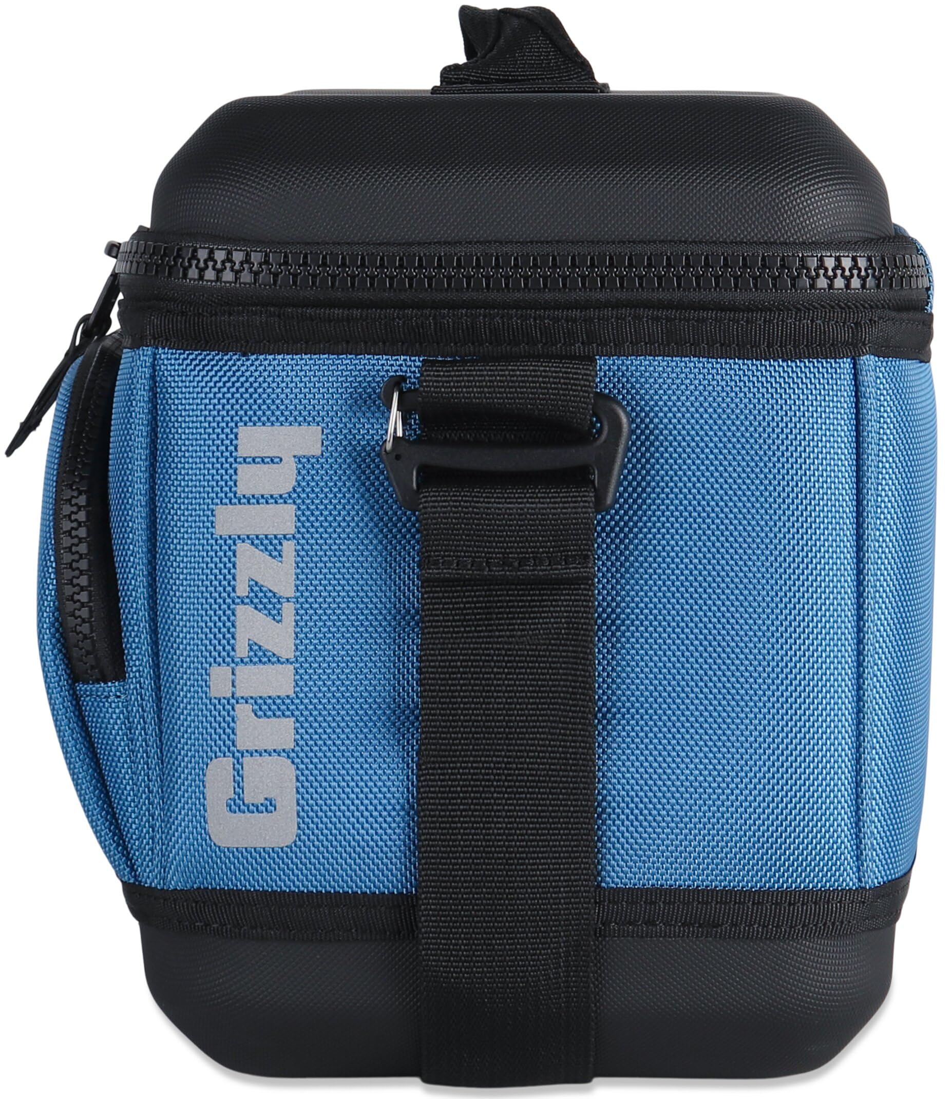 Drifter Grizzly 6-Pack | Flip-top Soft Cooler Bag | Ice Chest for Beach Boat Camping Car Fishing Golf Hiking Hunting Lunch Picnic | Lightweight Portable Insulated Waterproof | Slate Blue