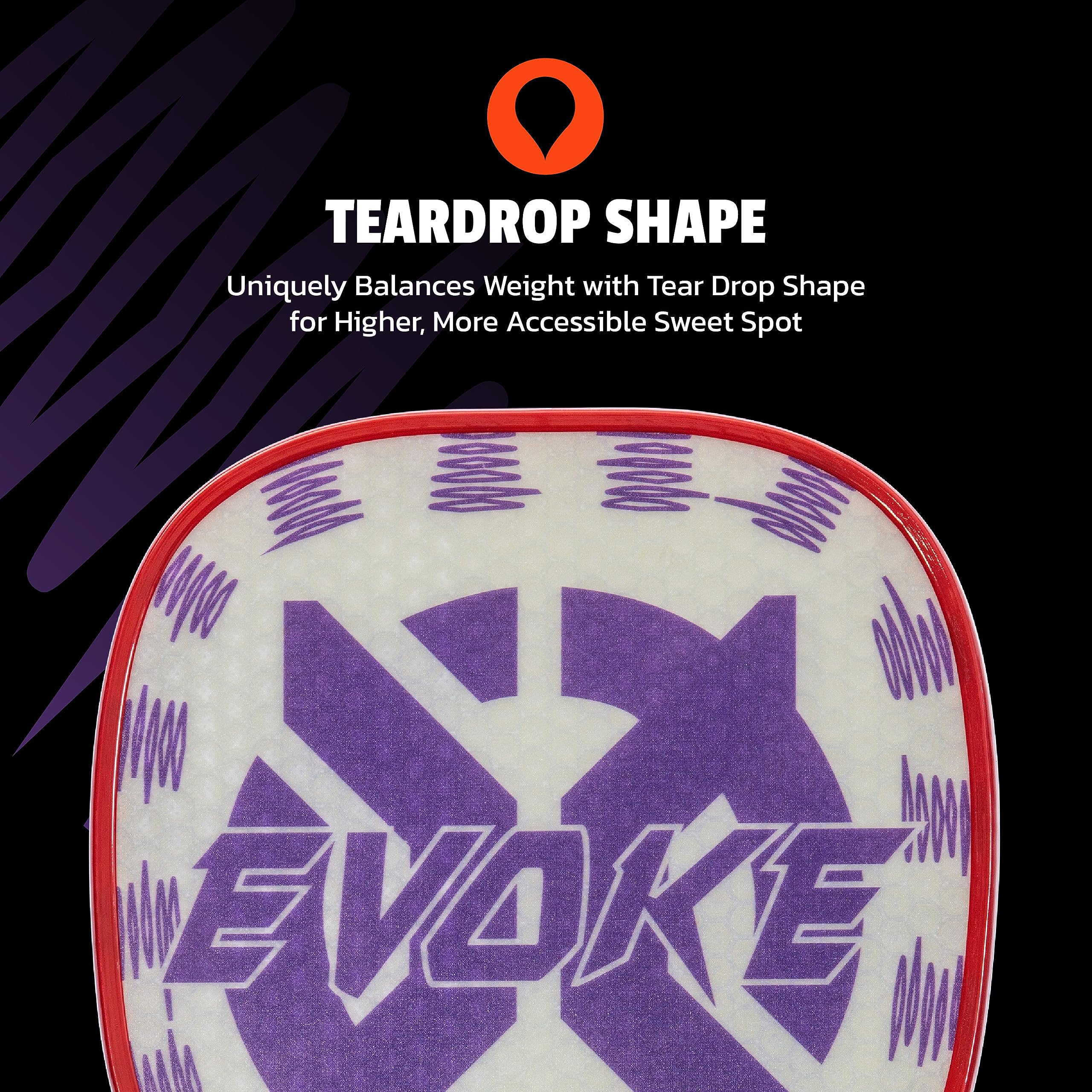 Onix Evoke XL Pickleball Paddles - Tear Drop, React, Inferno, Voyager, Summit
