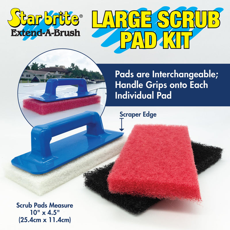 Large STAR BRITE Scrub Pad Kit (042023)