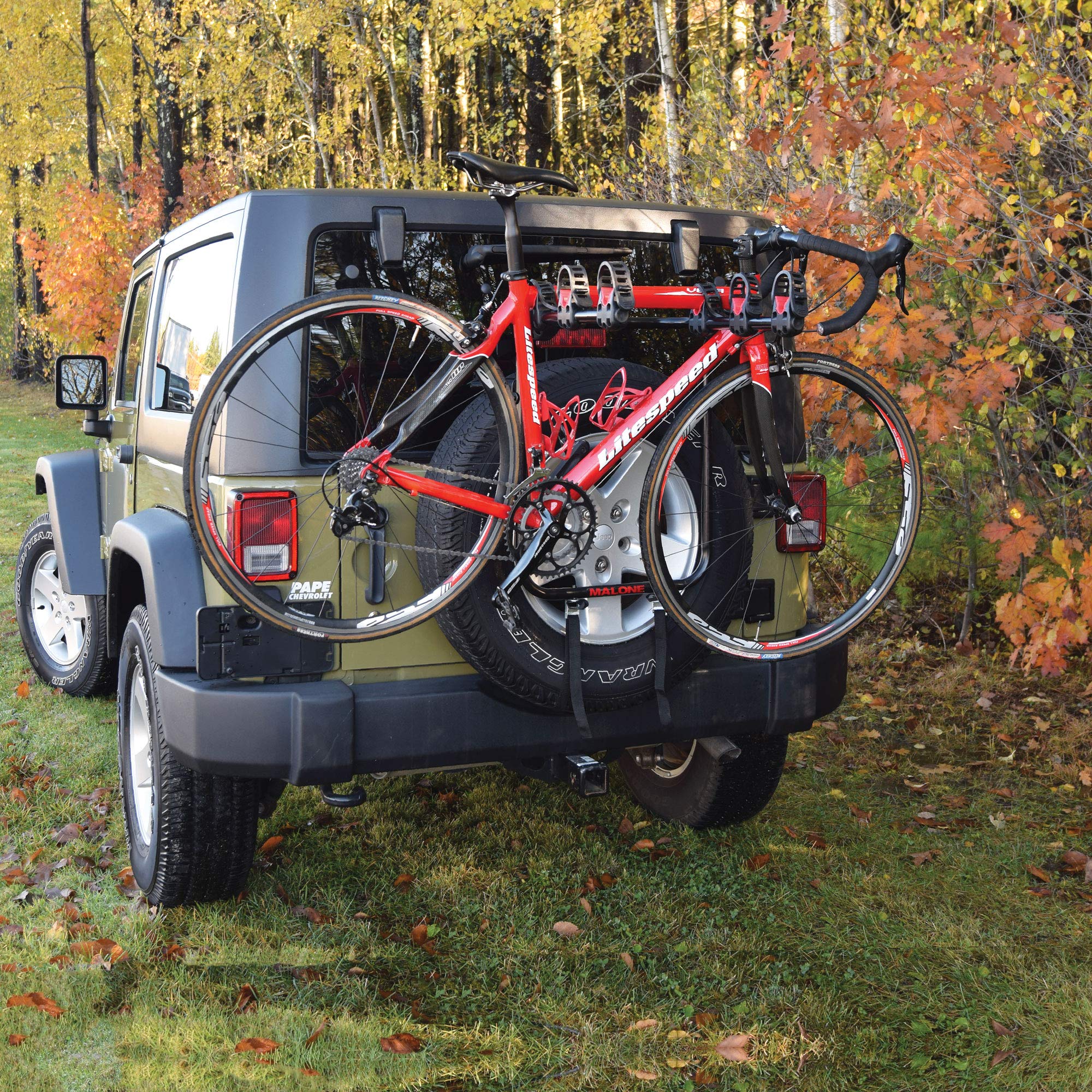 Malone Spare Tire USED RunWay Bike Rack