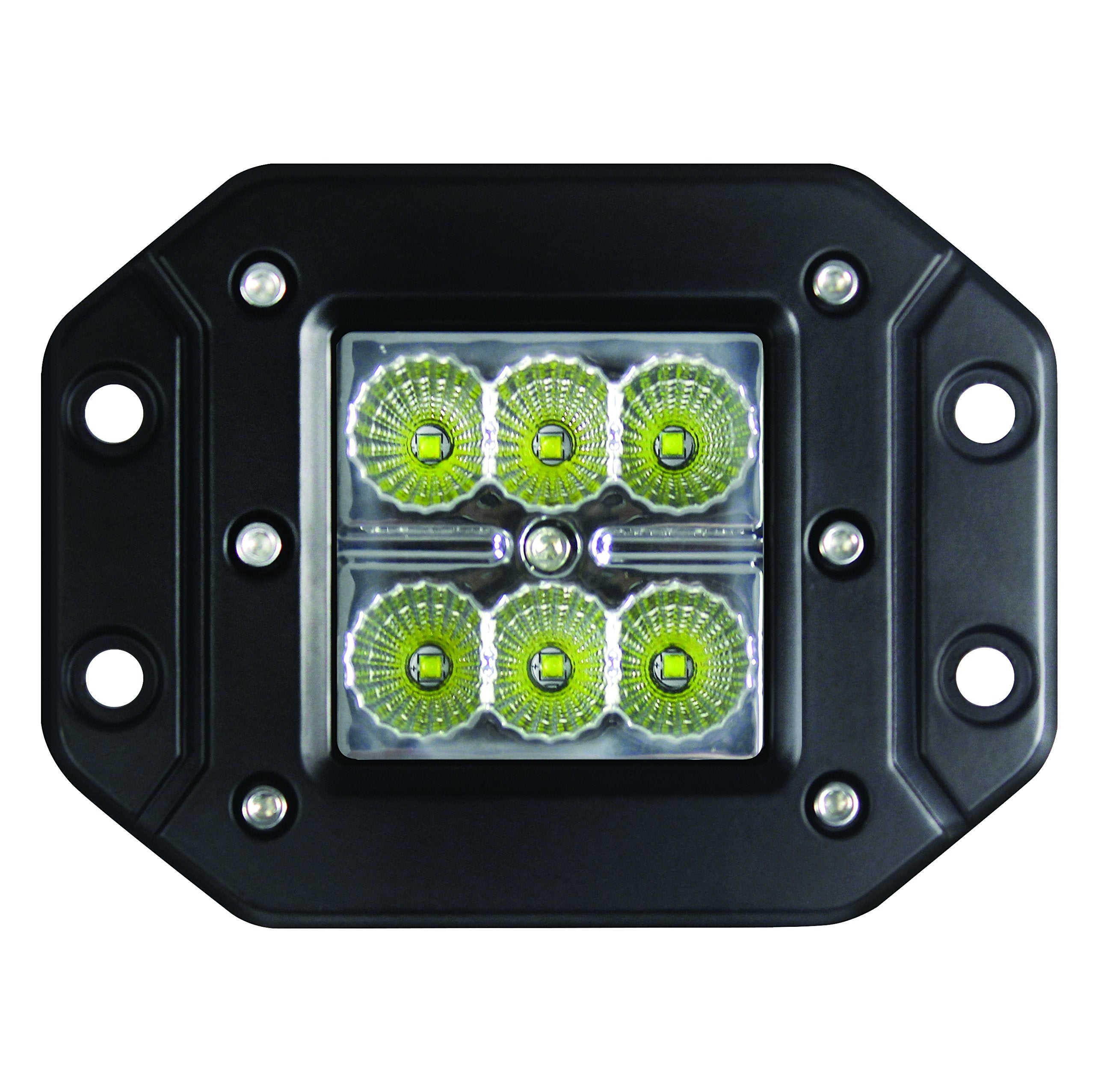 ValueFit HELLA 357204021 Cube 6-LED Flood Light (Flush mount), Multi