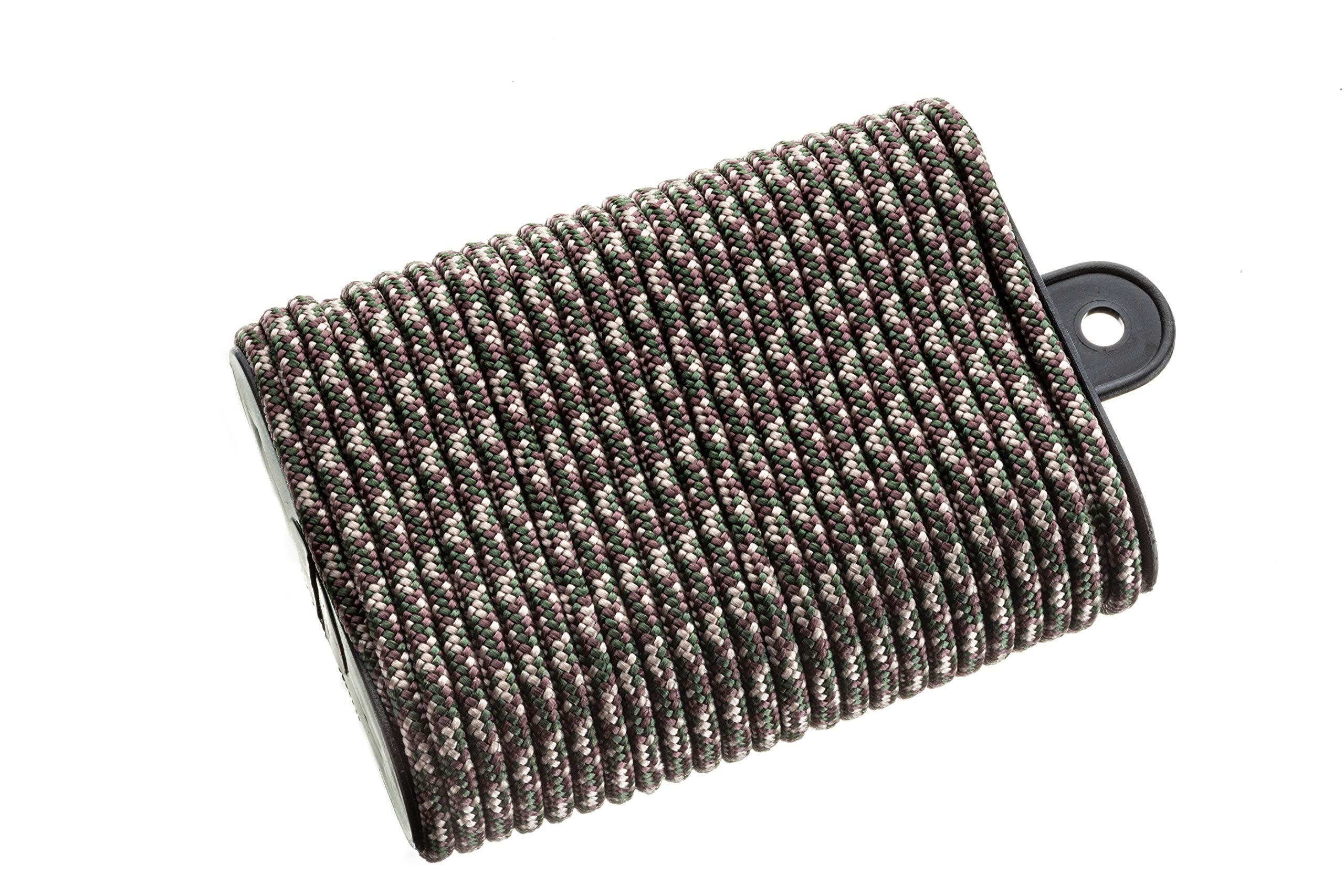 Attwood Hollow Diamond-Braided 11717-2 Multifilament Polypropylene Cord, Camoflauge