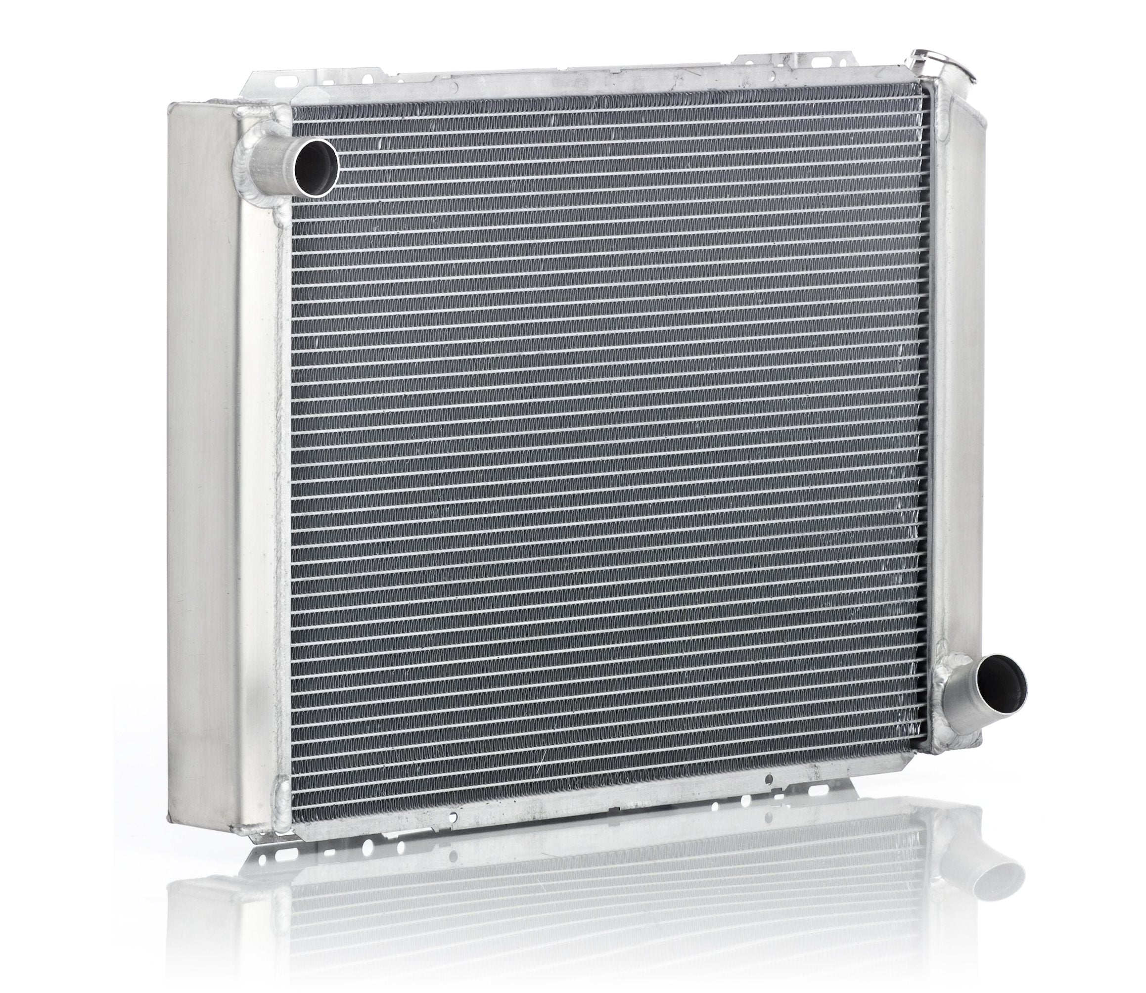 Qualifier Be Cool 35002 Natural Finish Radiator with Dual 1" Core