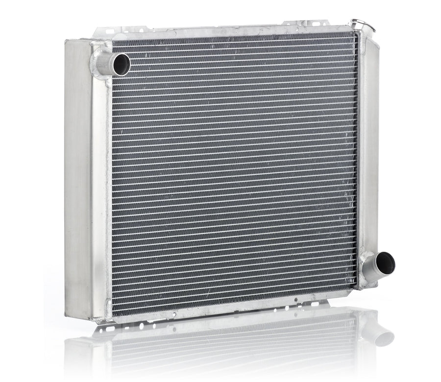 Qualifier Be Cool 35002 Natural Finish Radiator with Dual 1" Core