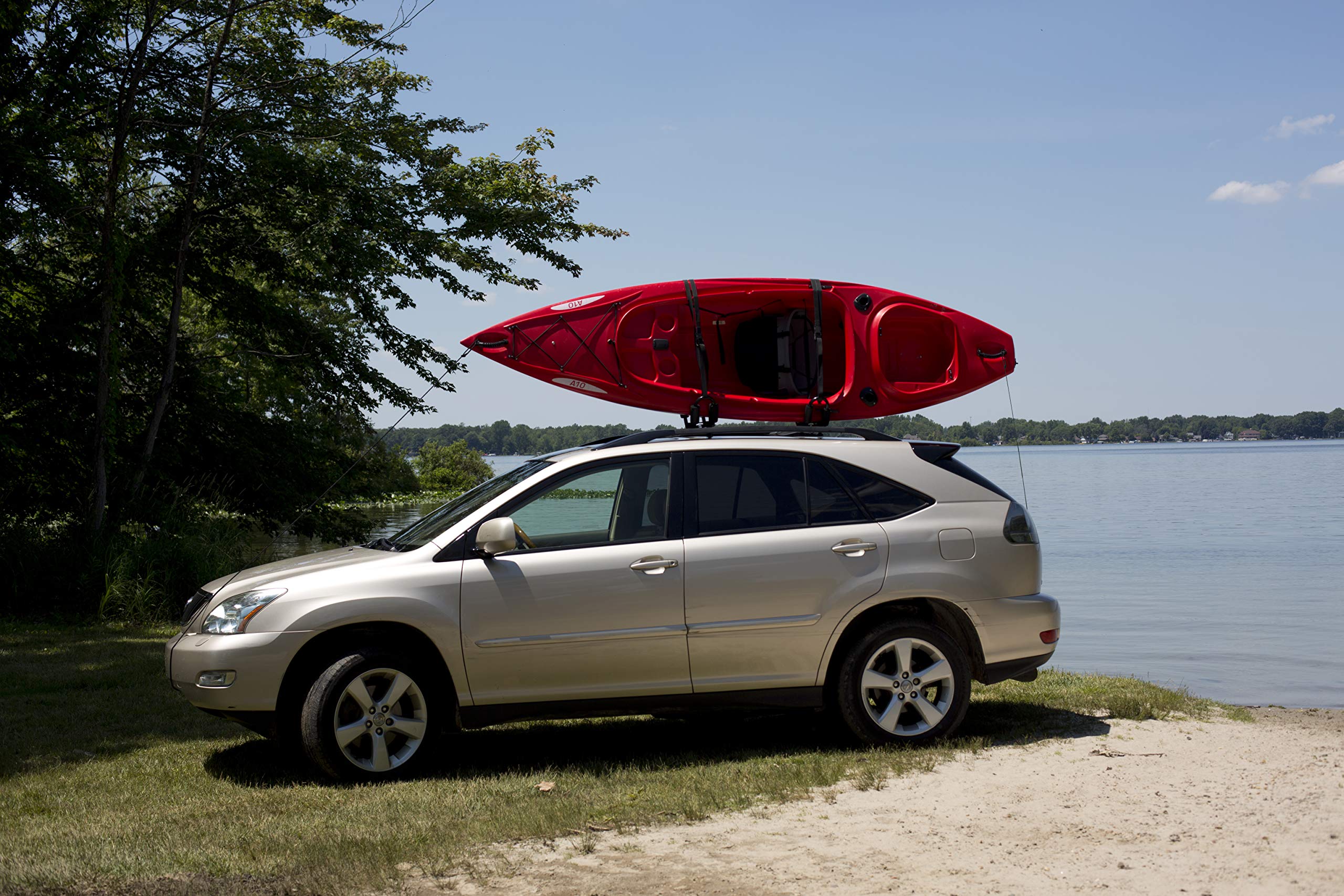 Kayak J-Style Roof Rack Carrier Kit Attwood 11441-4, One Size