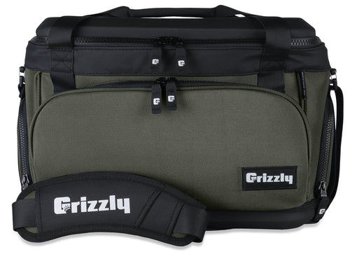 Drifter Grizzly 20 Soft Sided Cooler | 20 qt Flip-Top Cooler Bag | Ice Chest for Beach Boat Camping Fishing Hiking Hunting Picnic | Lightweight Portable Insulated Waterproof | Lunar Green
