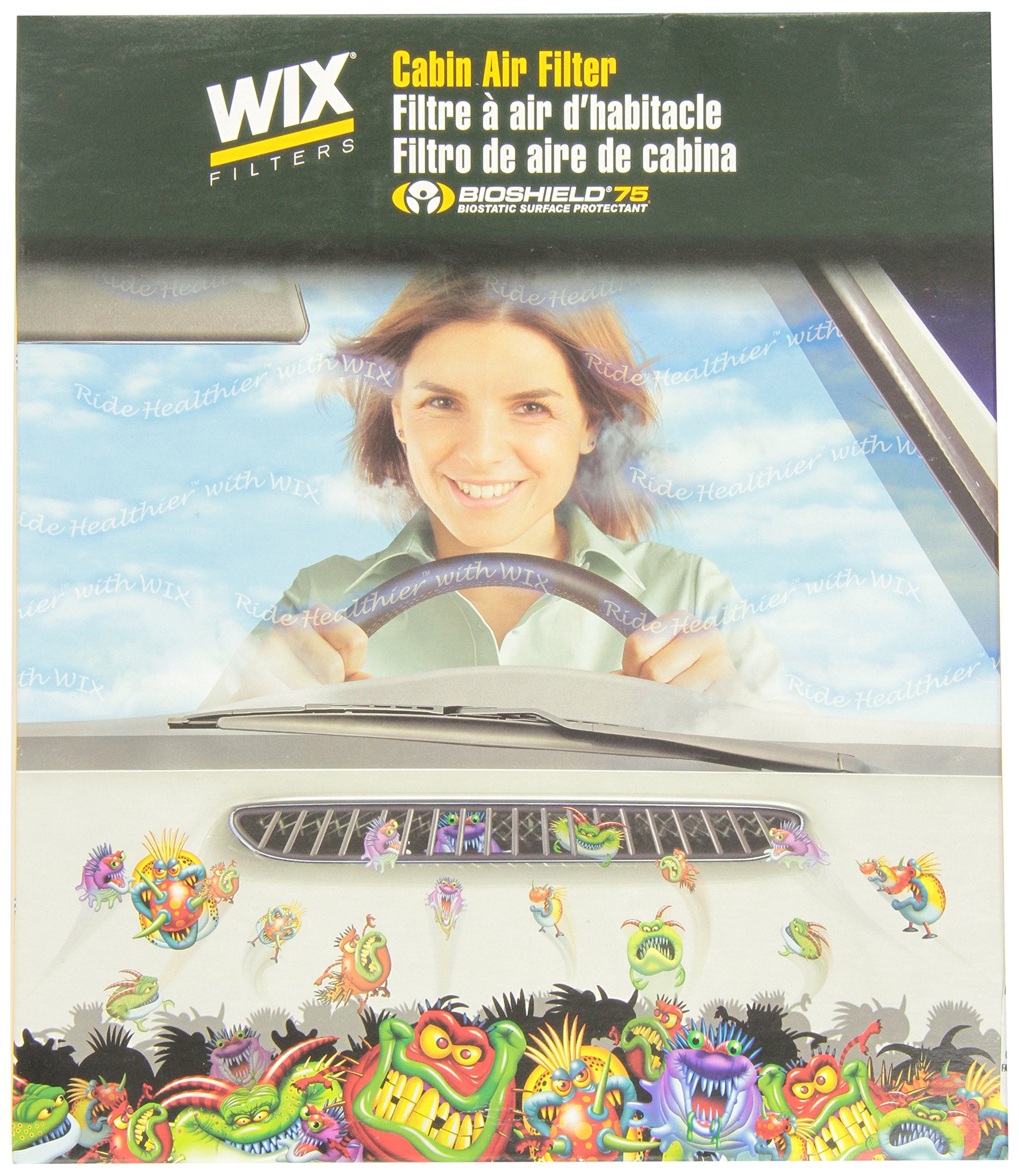 Cabin Air Panel WIX Filters - 24579, Pack of 1