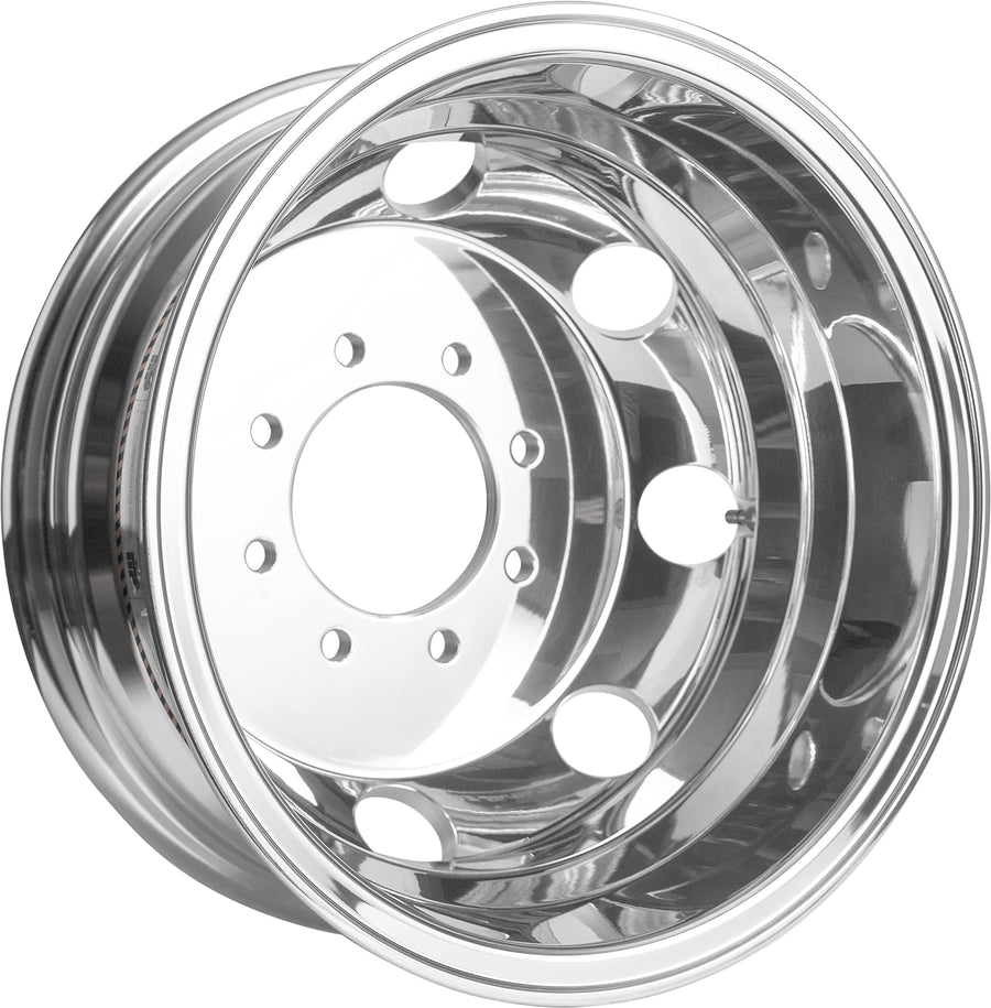 16x6 Viking Series Aluminum Dual Trailer Wheel with Polished Interior 8X6.8 4.77 CenterBore Updated Sku