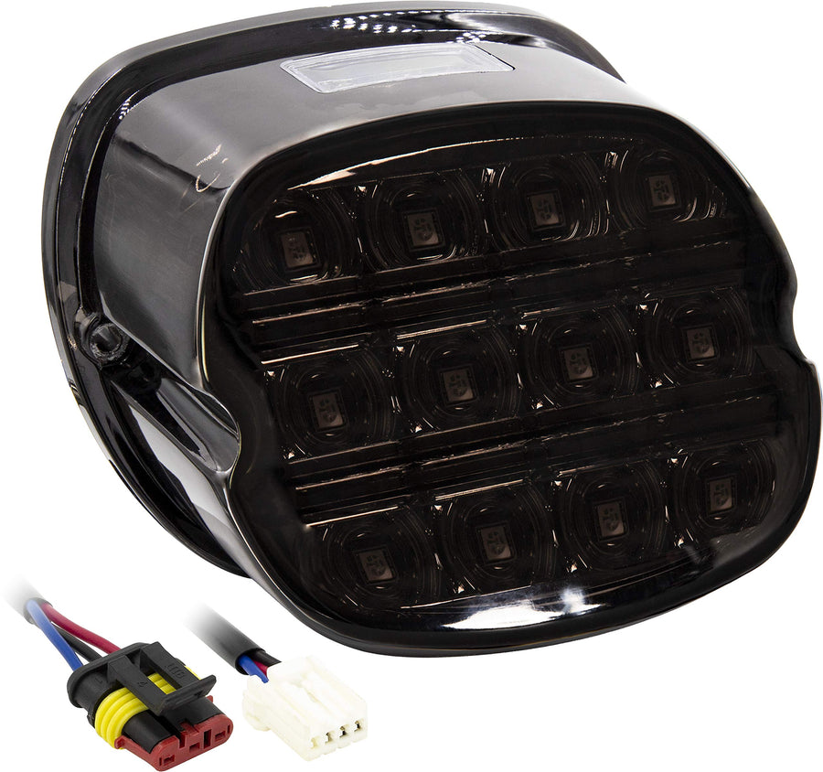 LED Replacement Taillight - Saddle Tramp - Smoke Lens 1999-2009, Fender Edge Lights & Taillights (BC-HDTL6)