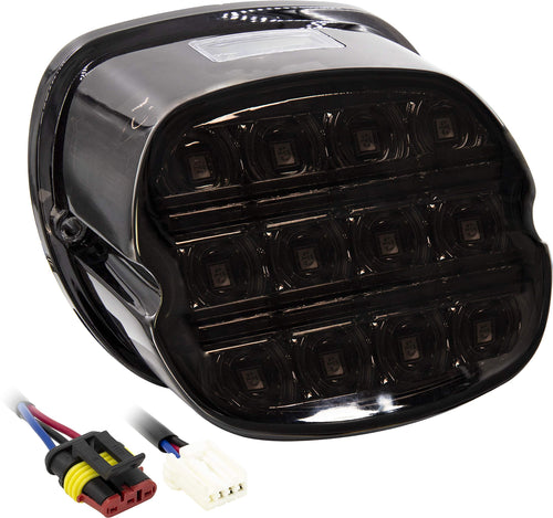 LED Replacement Taillight - Saddle Tramp - Smoke Lens 1999-2009, Fender Edge Lights & Taillights (BC-HDTL6)