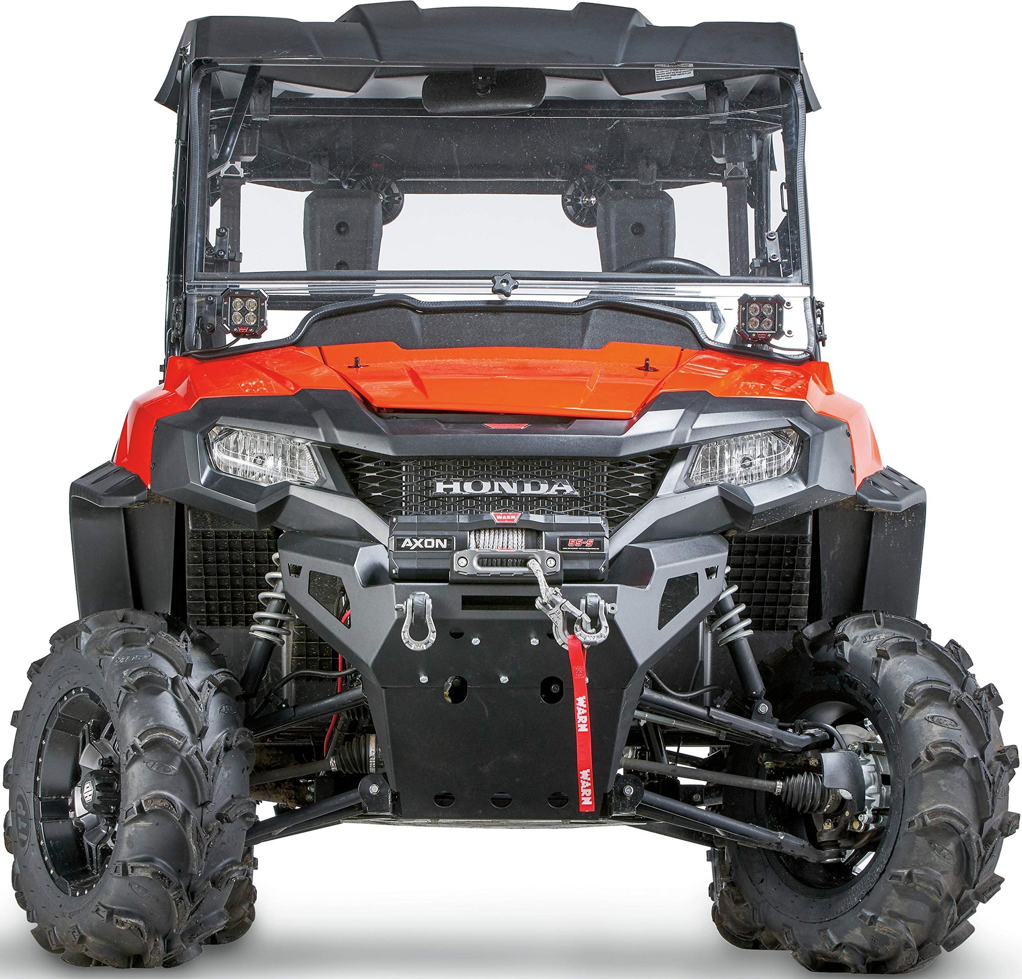 Front UTV Bumper WARN 101698, Fits: Honda Pioneer 700 (2014-2019)