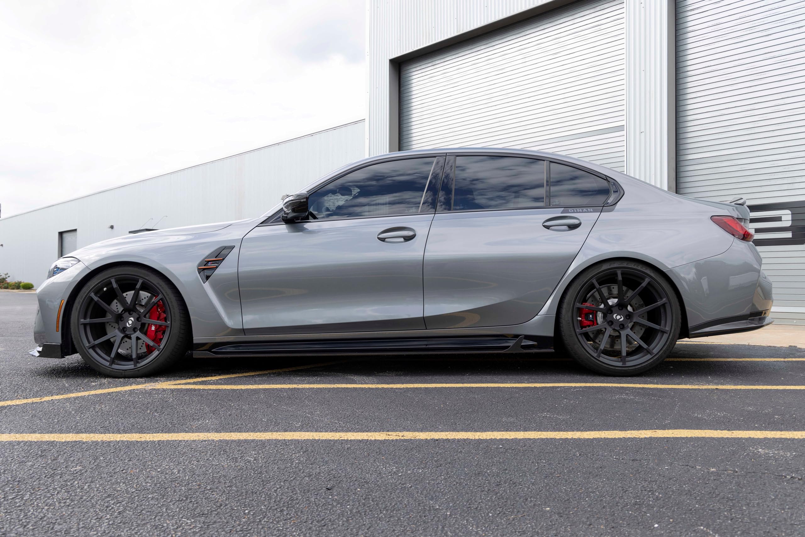 Dinan Performance D980-0031 Rear Deck Spoiler - Gloss Twill Carbon Fiber
