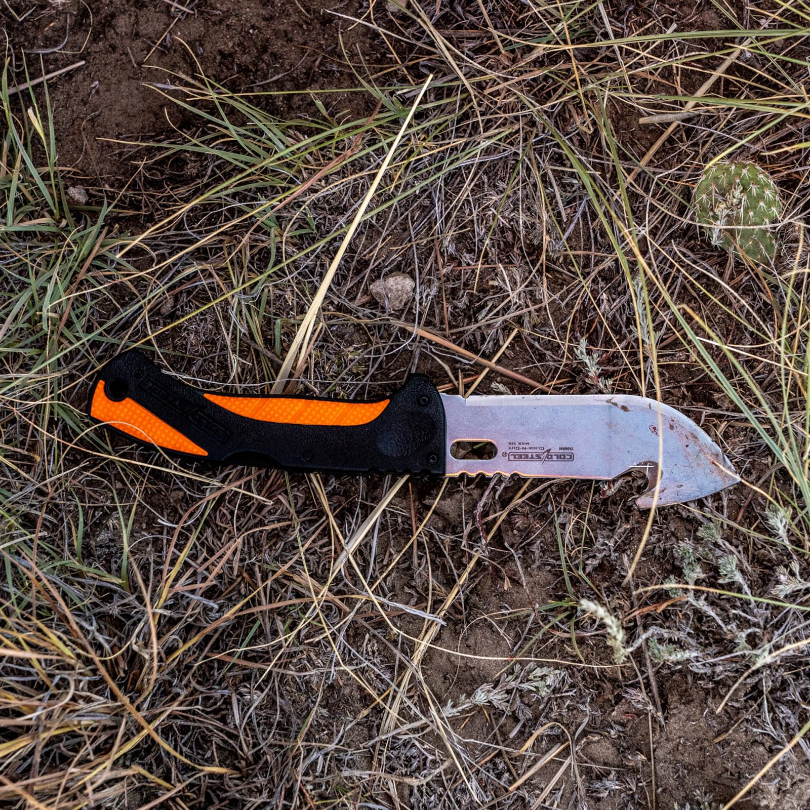 Cold Steel 5 Hunting Kit Fixed Blade Knives Versatile Durable - Sturdy 4116 SS Blades, Double-Textures Handles, Carrying Case Included