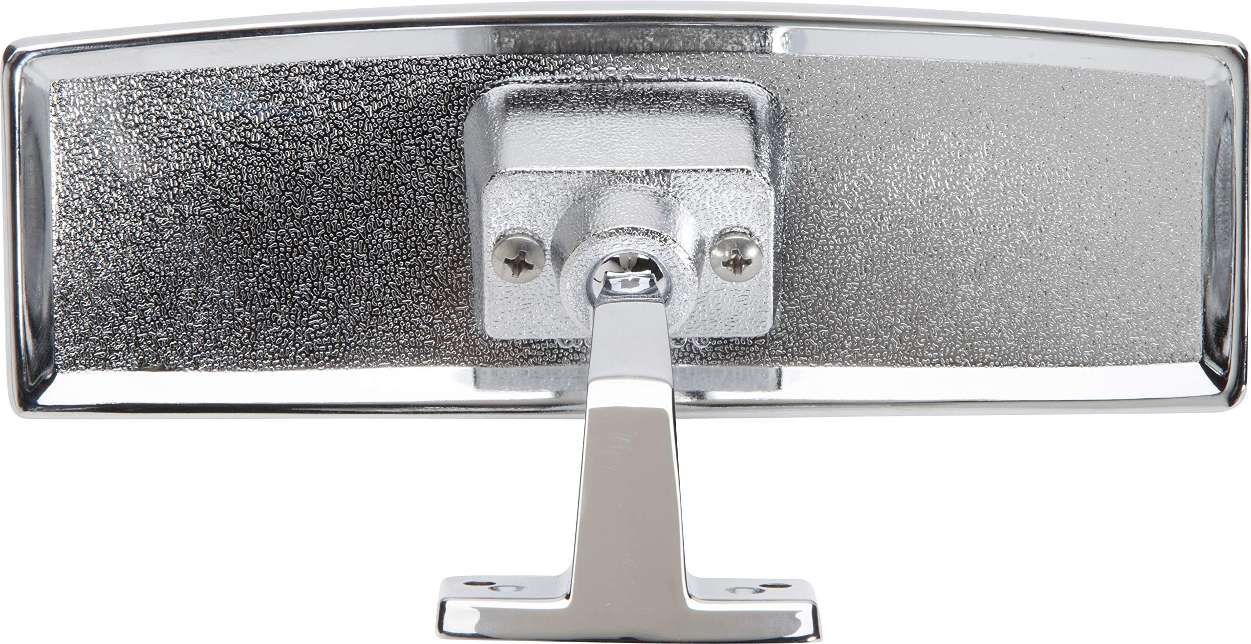 attwood Perma-Plate 9083-7 Shatter-proof 180-Degree Convex Adjustable Marine Boat Mirror, One Size