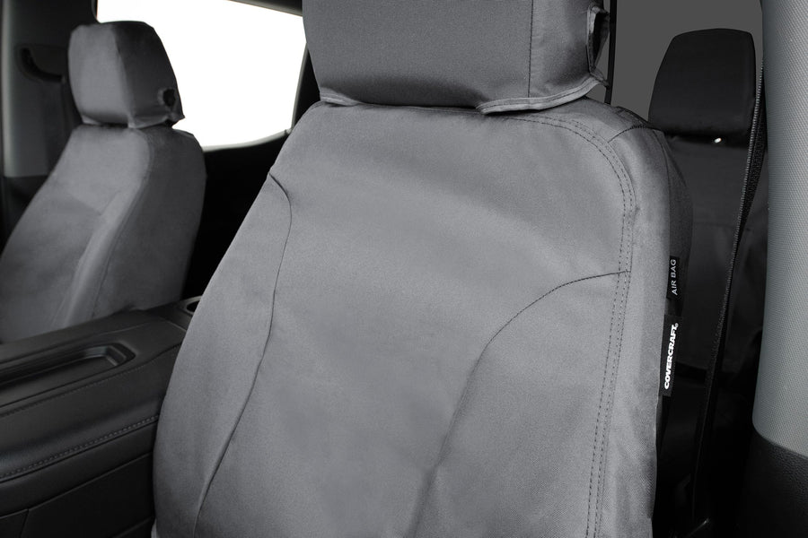 Covercraft SeatSaver Waterproof Front Row Grey Grey SS2492WFGY