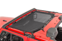 TrailFX Bikini Top Mesh for Jeep Wrangler TJ 1997-2006 Black Shade, Easy Strap Installation, Fits Hard and Soft Tops TrailFX MBT002