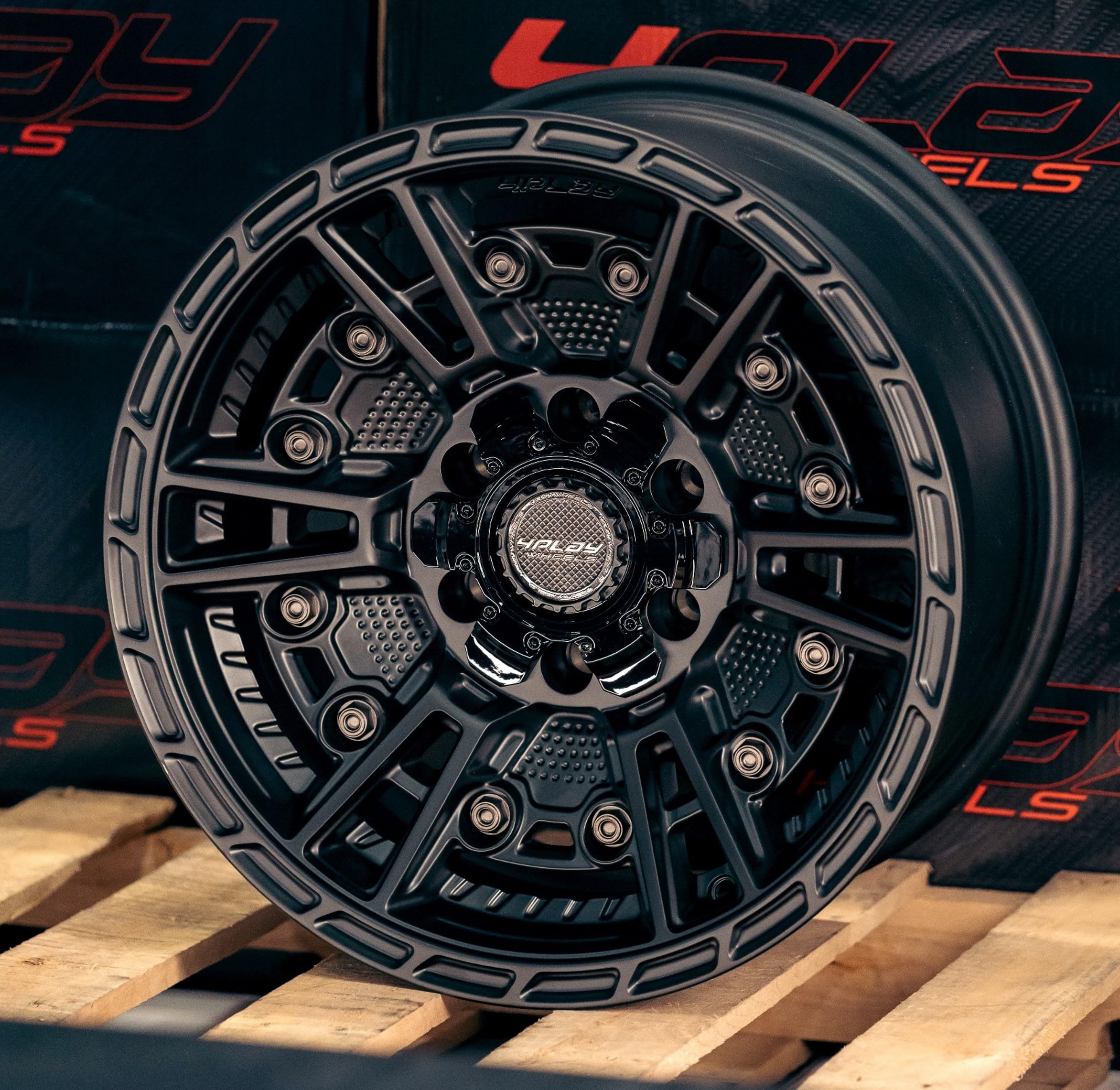 4Play Wheels 4PS01-20090-6D55-6B1: 20X9 Sport2.0 4Ps01 6X135Mm & 6X5.5" -6Et In Matte Black