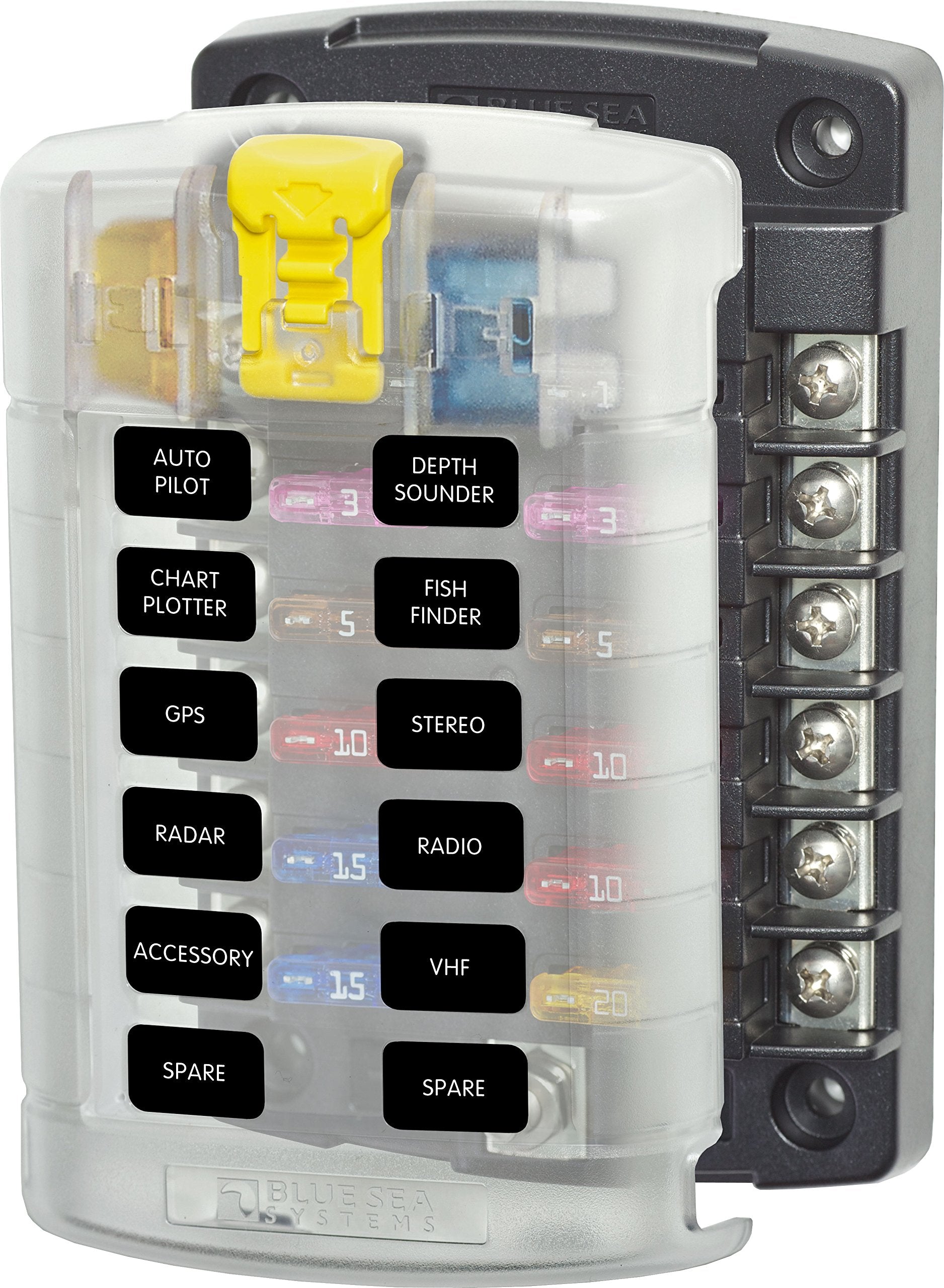 Fuse Block Blue Sea Systems 5029 Screw Term Blade
