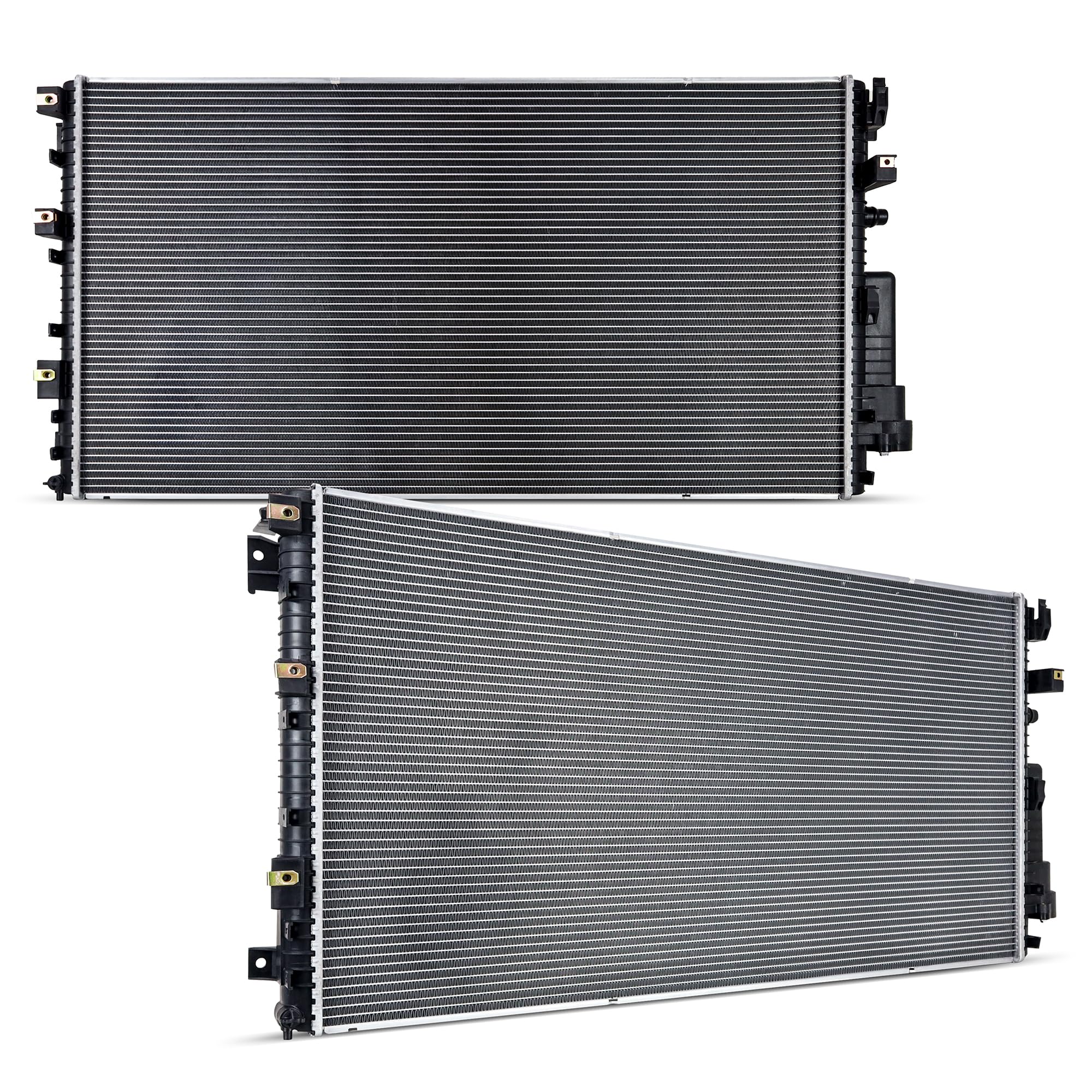 Mishimoto Replacement R13716 Secondary Radiator, Compatible with Ford Powerstroke 6.7L, 2017-2022