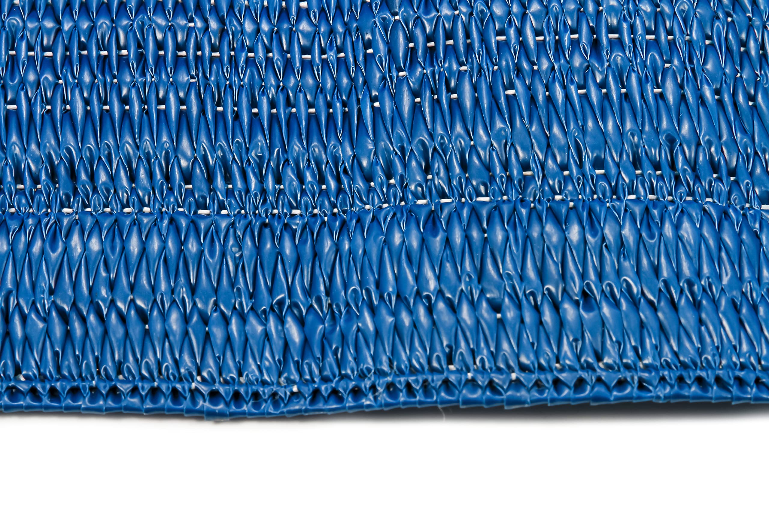 Camco 6' x 9' Reversible Outdoor Patio Mat - Easy to Clean, Perfect for Picnics, Cookouts, Camping, and The Beach -Blue (42881)