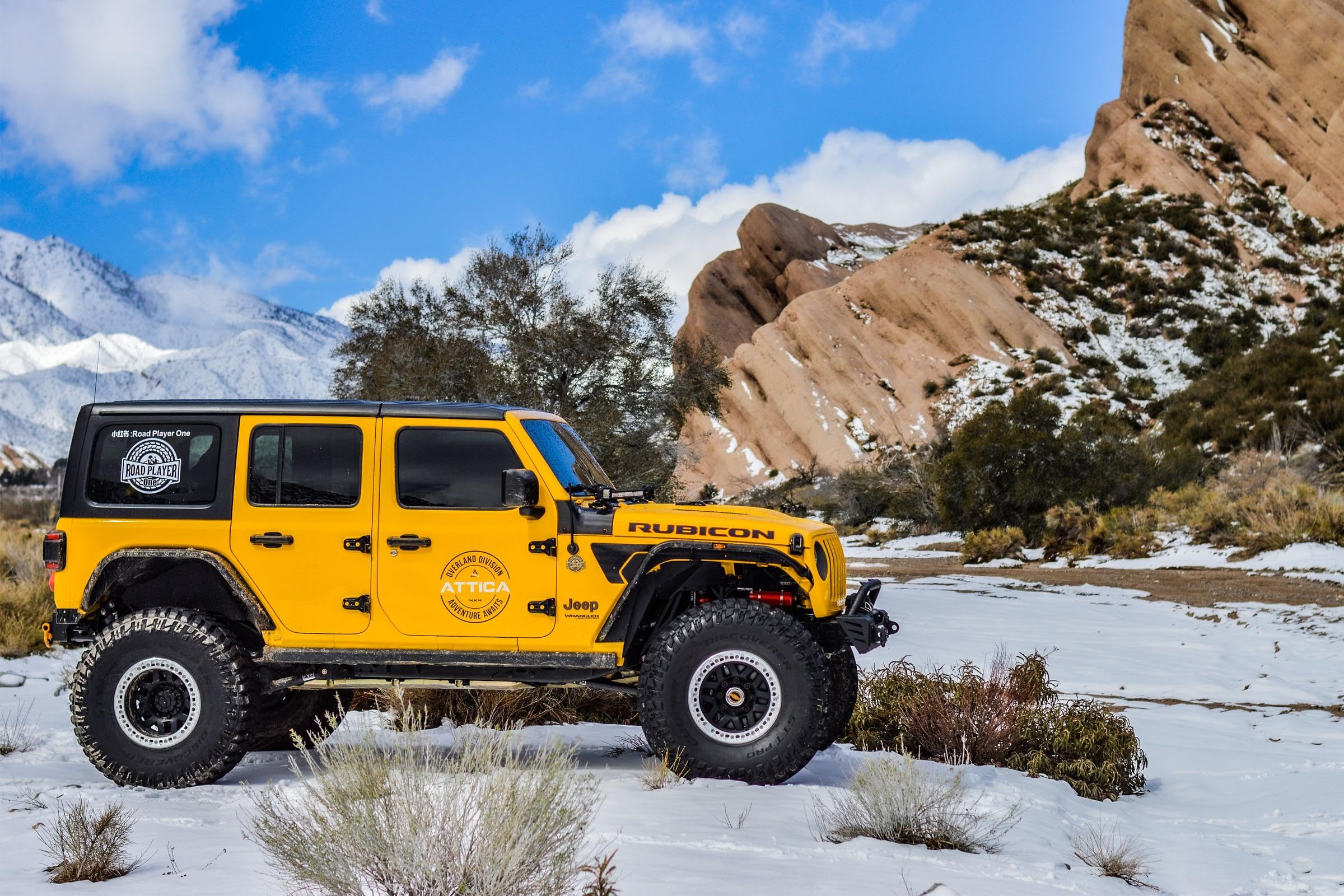 Attica4x4 Cobra Tek - Terra Series Rear Fender Flares | Compatible with Jeep Wrangler JL (2018-2023) | High-Clearance Steel Construction | Stainless Steel Finish | Off-Road Ready.