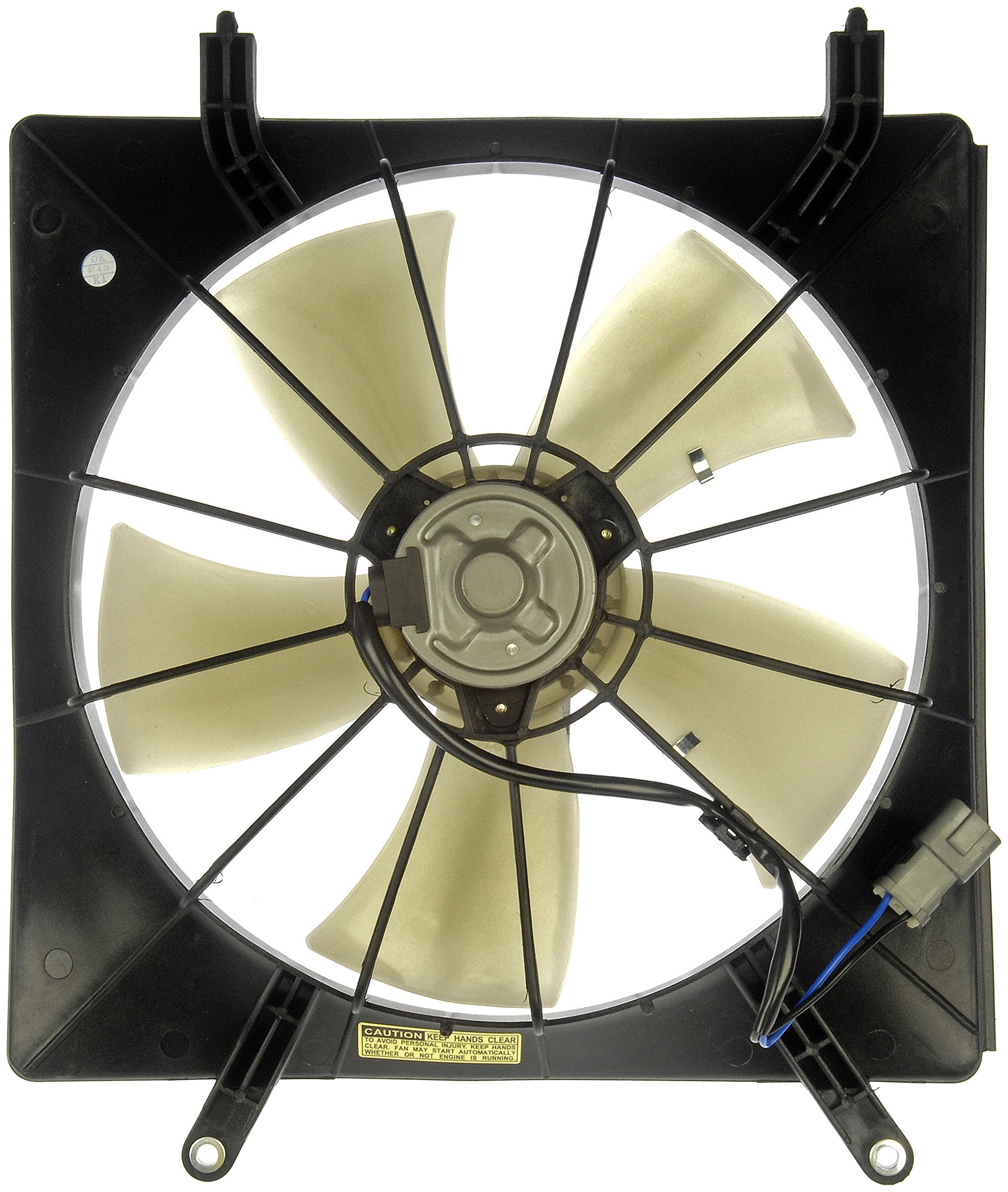 Dorman Engine Cooling Fan Assembly 620-232 Compatible with Select Honda Models, Black