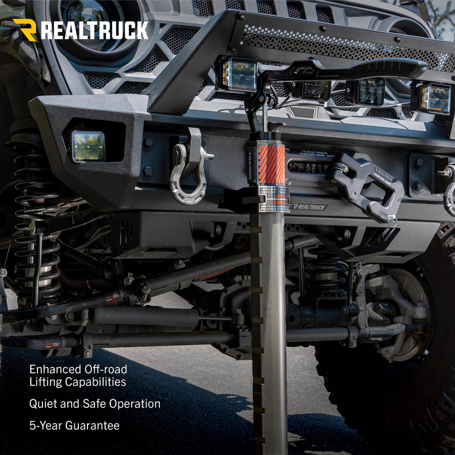 Go Rhino El Gato XG-RJ50010B Hydraulic High-Lift Recovery Jack, Black