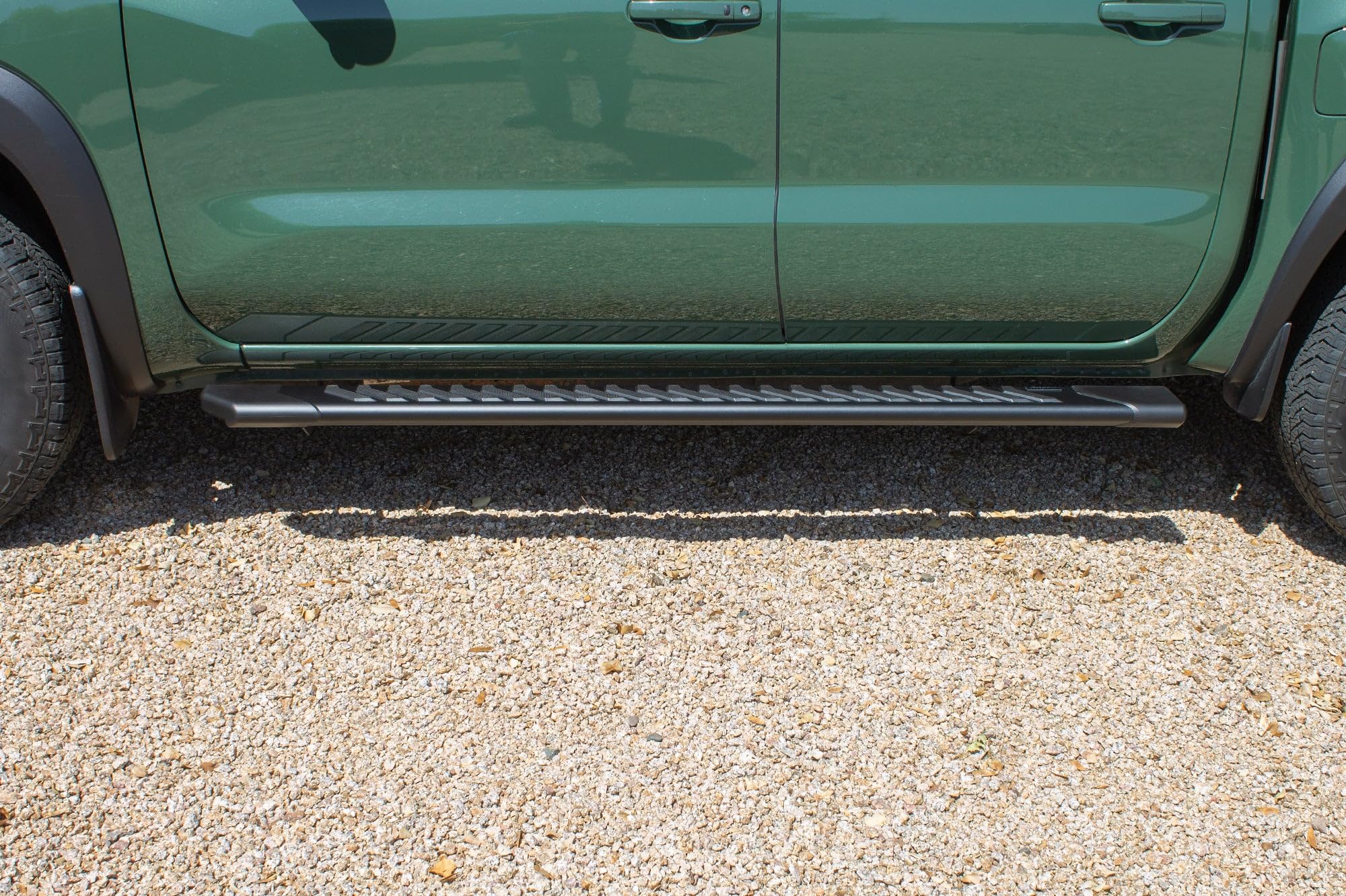 5in Raptor Series Running Boards Steps OEM Style Full Tread Black Aluminum | Part 2207-0589BT