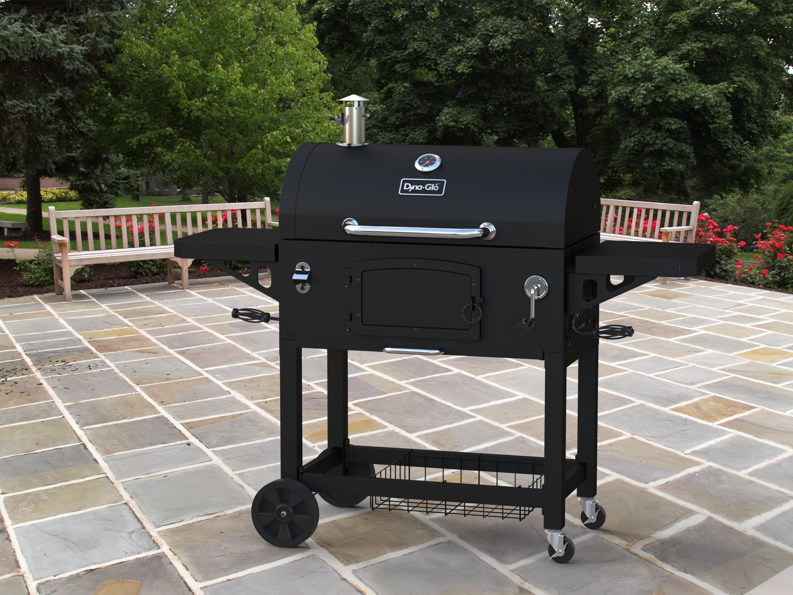 Dyna-Glo X-Large Heavy-Duty Charcoal Grill, DGN576DNC-D Black