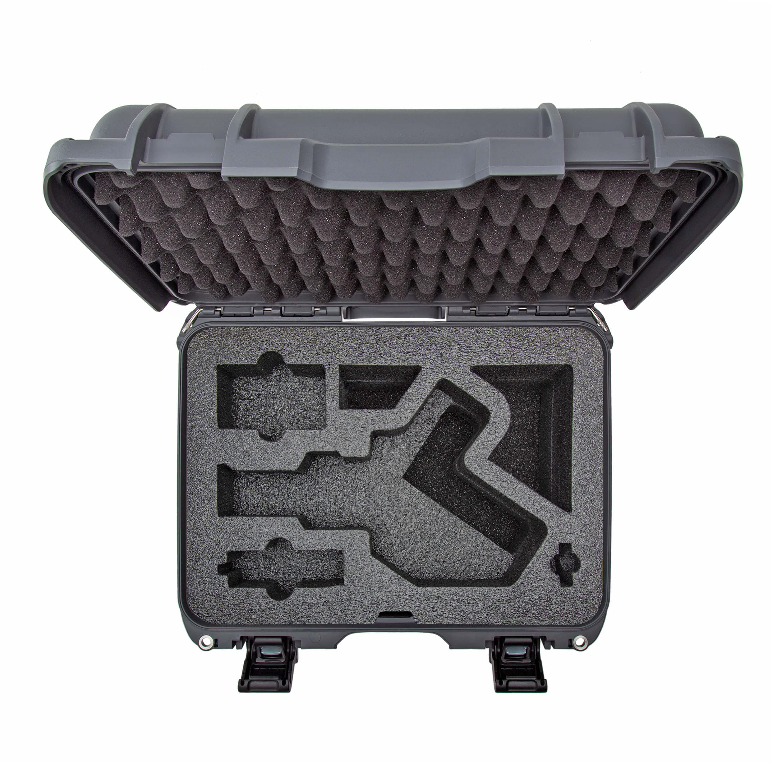 Nanuk Waterproof Hard Case 920 with Custom Foam Insert for DJI Ronin-S 3 Mini - Graphite