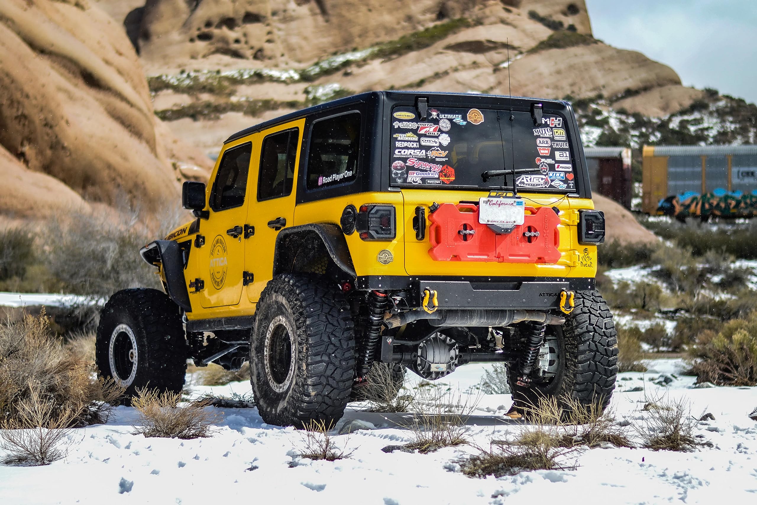 Cobra Tek - Rear Fascia Cover Kit Attica4x4 | Compatible with Jeep Wrangler JL (2018-2023) | Durable Steel Construction for Off-Road Protection and Style Enhancement.