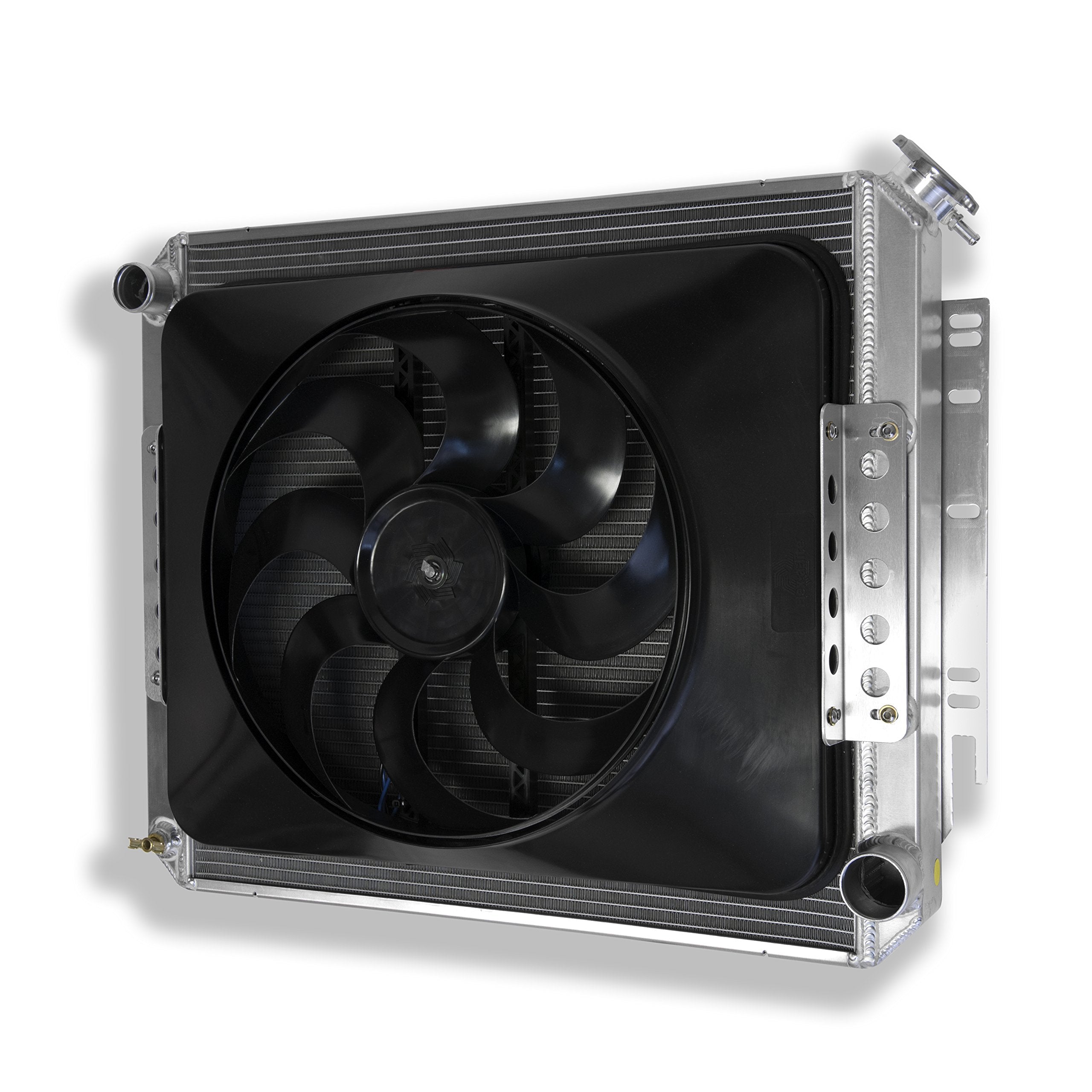 Extruded Core Radiator and Electric Fan Flex-a-lite (1964-1967 Chevelle and other GM A-Bodies)