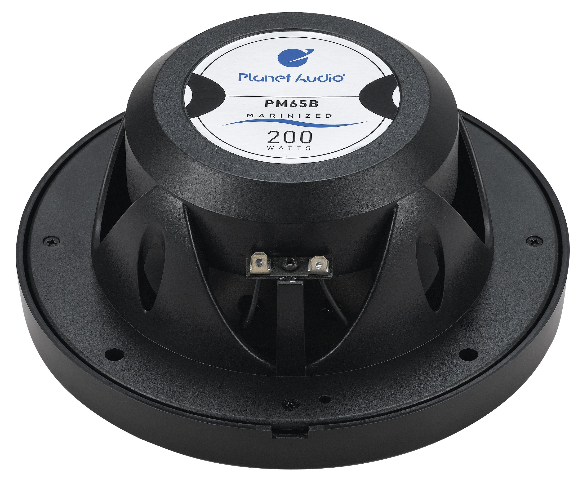 Planet Audio 6.5inch PM65B 200W, 2-Way Marine Grade Speakers