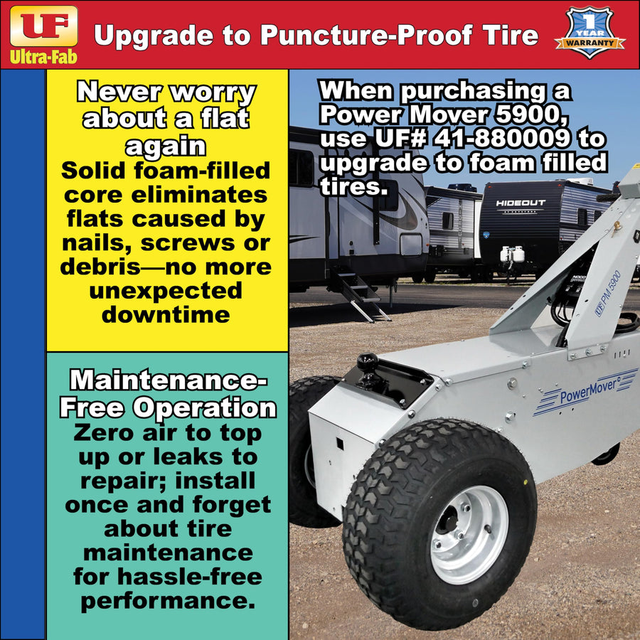 Two Tire Foam Filled Tire (Upgrade Only)