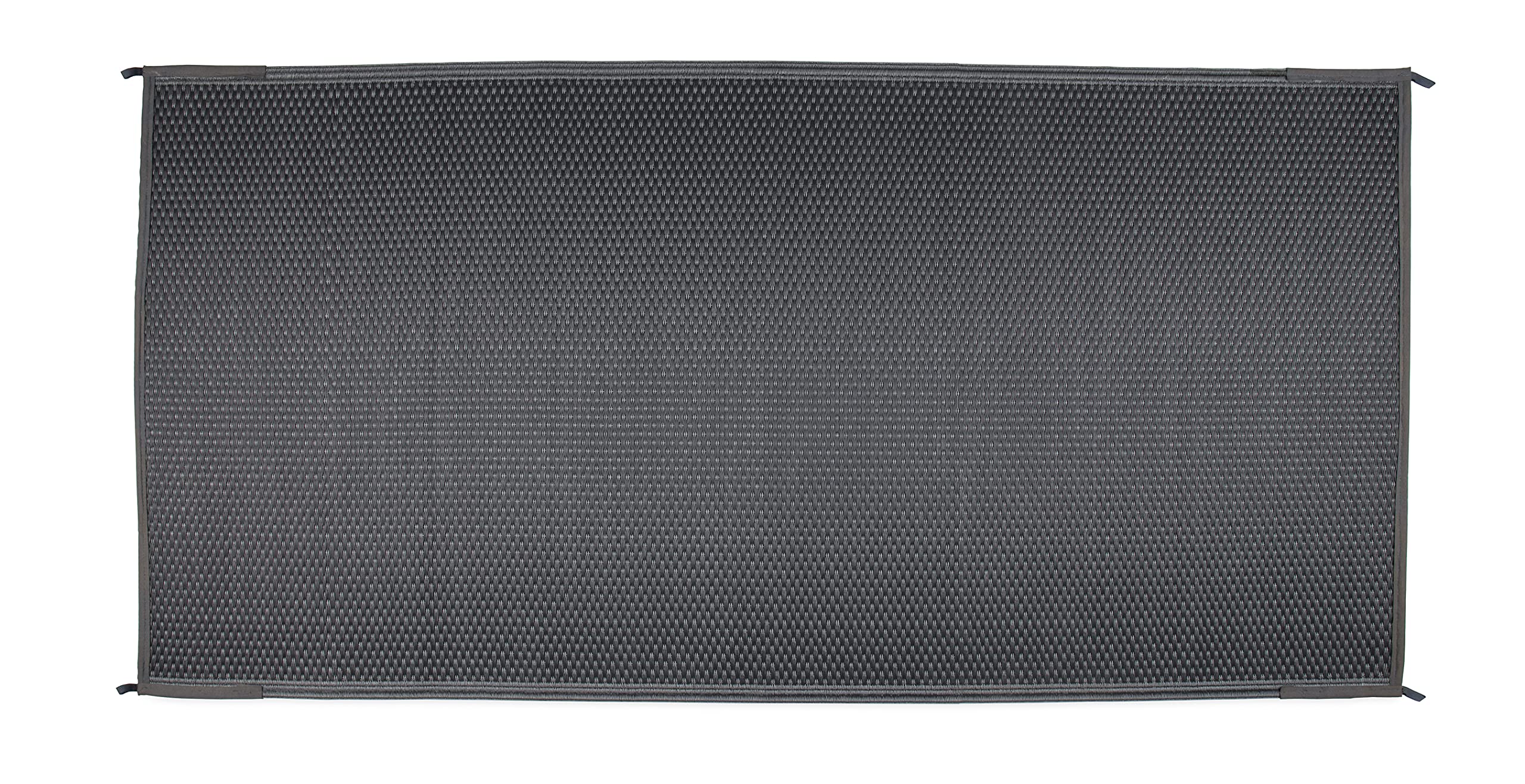 Reversible Camco Outdoor Runner Mat, 3-Foot x 6-Foot | Helps Keep Dirt from Being Tracked Into Your RV or Campsite | Features a Gray/Dark Gray Color (42844)