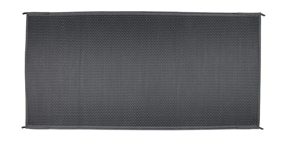 Reversible Camco Outdoor Runner Mat, 3-Foot x 6-Foot | Helps Keep Dirt from Being Tracked Into Your RV or Campsite | Features a Gray/Dark Gray Color (42844)