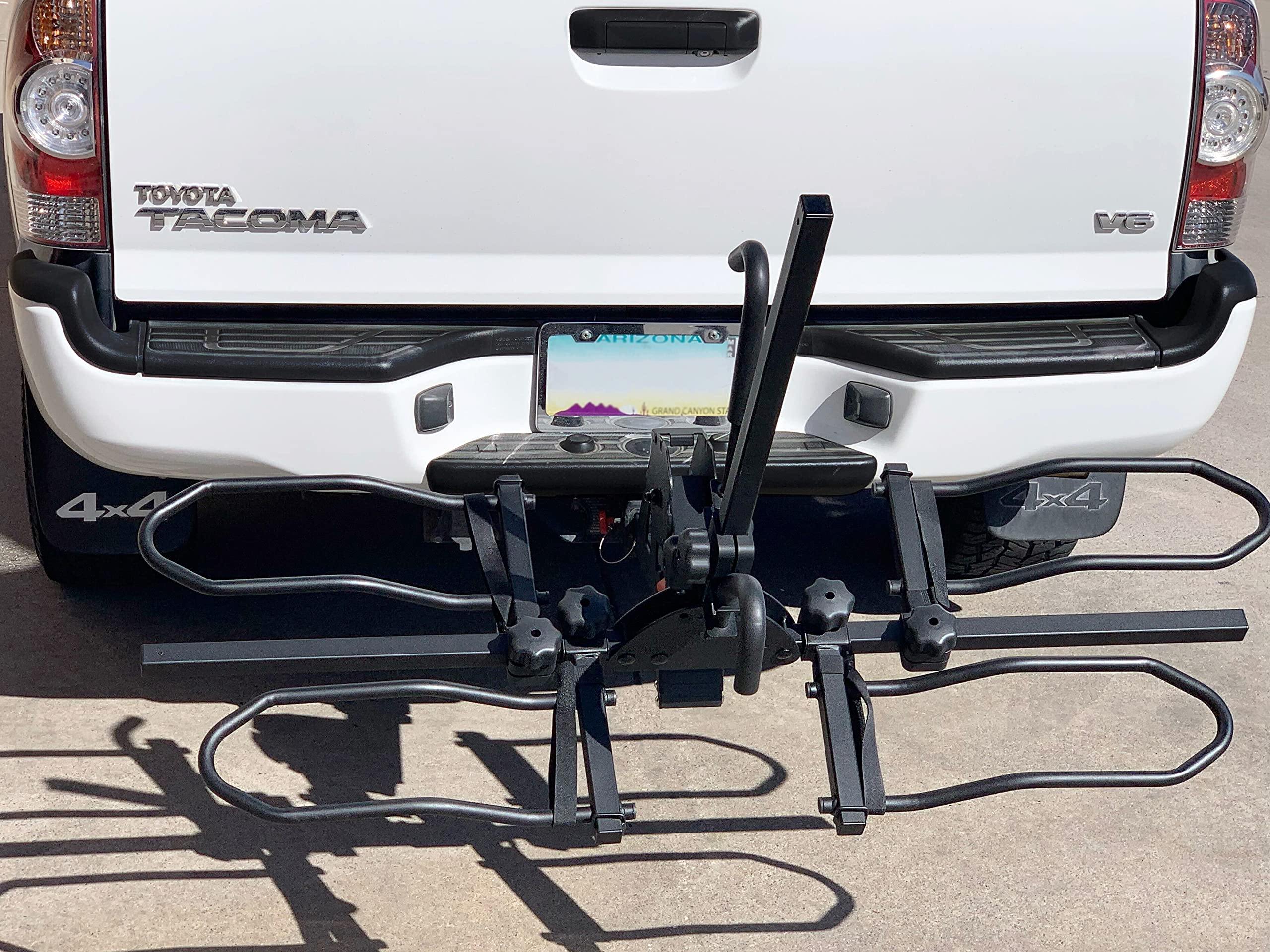 Electric Tilting Bike Carrier Voltour BR01ADV, Foldable Hitch Rack for Truck SUV, Up to 150 lbs.