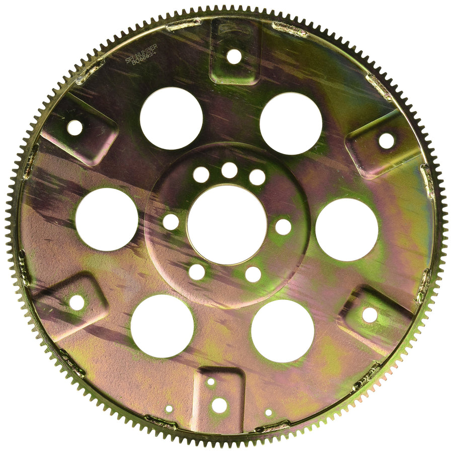 External PRW 1845400 SFI-Rated 168 Teeth Balance Chromoly Steel Flexplate for Chevy 454 1970-90, Early, White Zinc