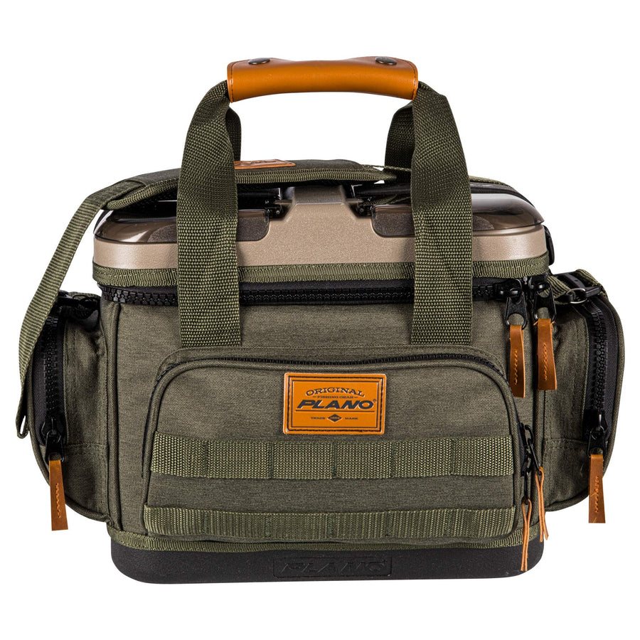A-Series Plano Molding 2.0 Quick-Top 3600 Tackle Bag, Forest Green, Includes 4 3600 StowAway Storage Boxes, Water-Resistant Protection, Soft Tackle Bag